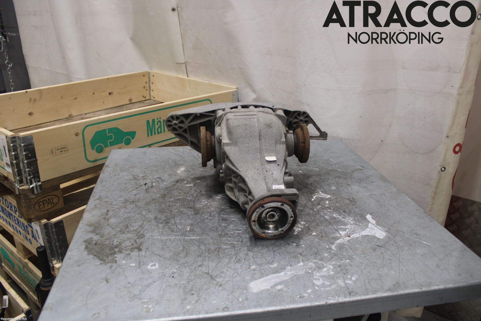 Audi A6/S6 4G 11-18 Bakaksel Kardang Bak -Diff