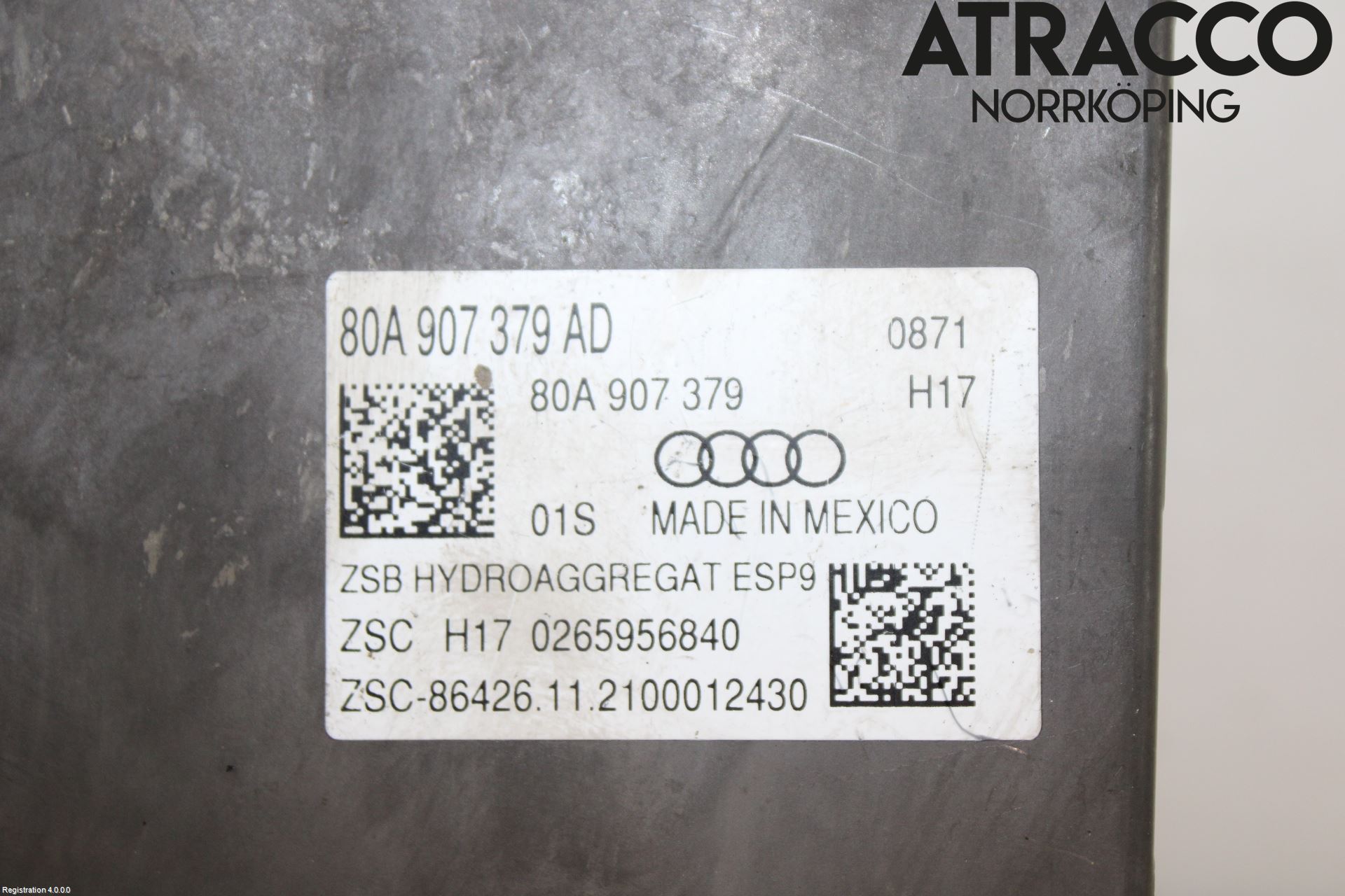 Audi Q5/SQ5 17- Abs Hydraulikkaggregat