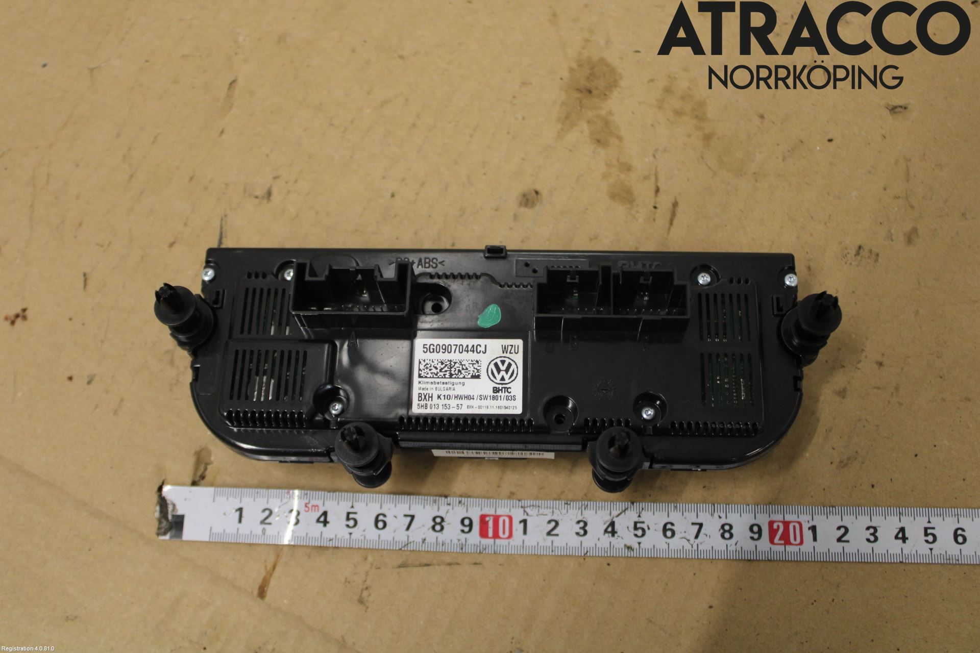 Volkswagen VW TOURAN 16- Varmeapparat Panel(Regulering)