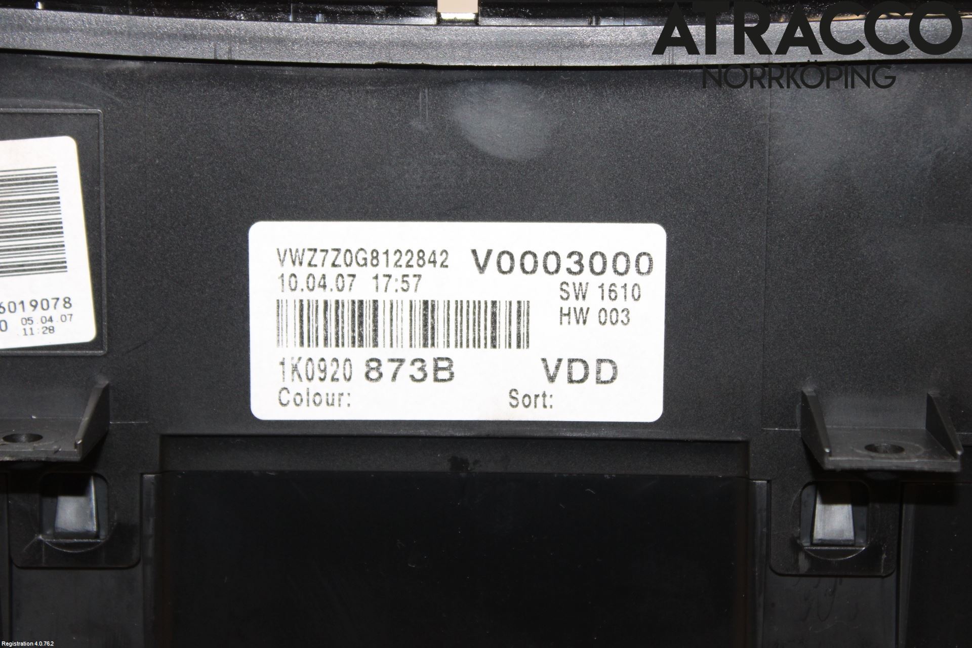 Volkswagen VW GOLF V 04-09 Instr Kombinert