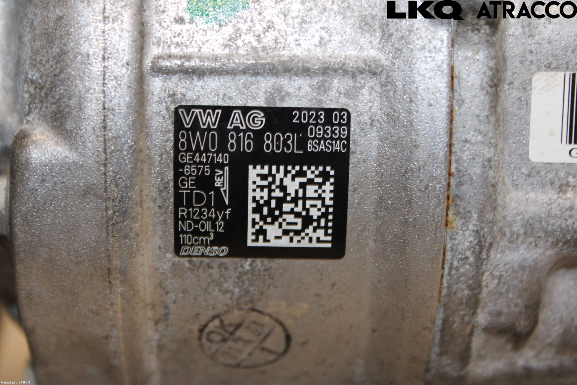 Audi A4/S4 B9 20- Varme Ac Kompressor