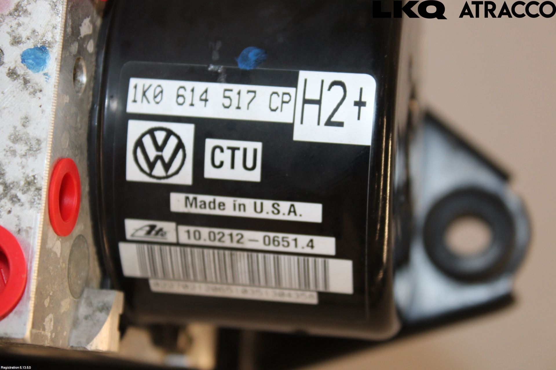 Volkswagen VW GOLF VI 09-13 Abs Hydraulikkaggregat