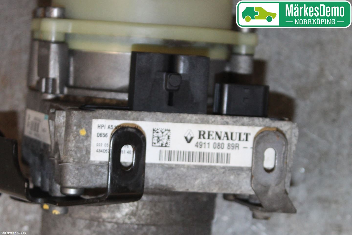Dacia SANDERO/STEPWAY 13-20 Servostyring Eletrisk Pumpe