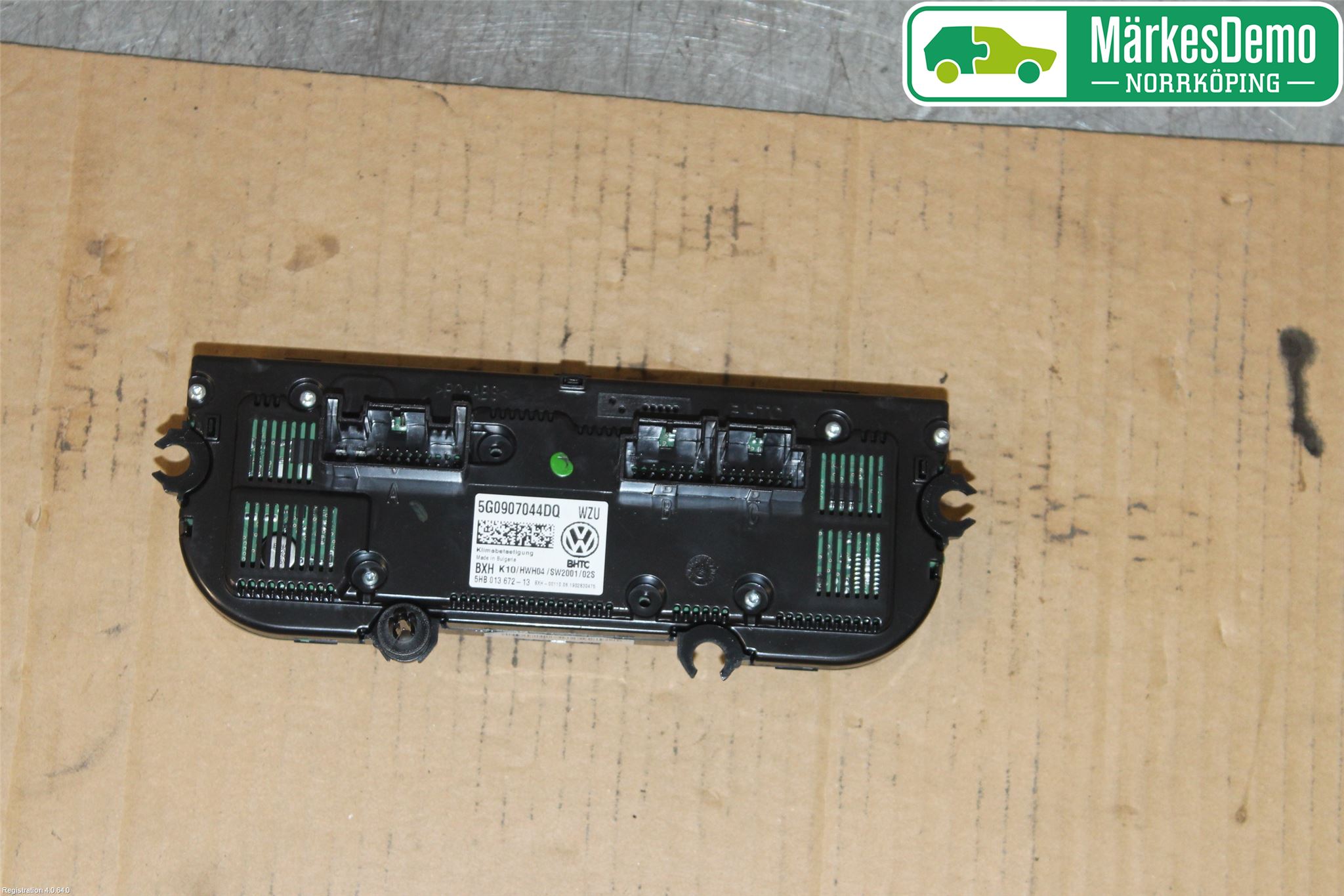 Volkswagen VW PASSAT 15-19 Varmeapparat Panel(Regulering)