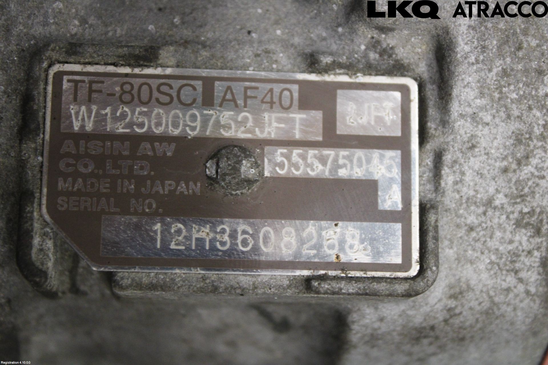 Chevrolet MALIBU Gearkasse Automat