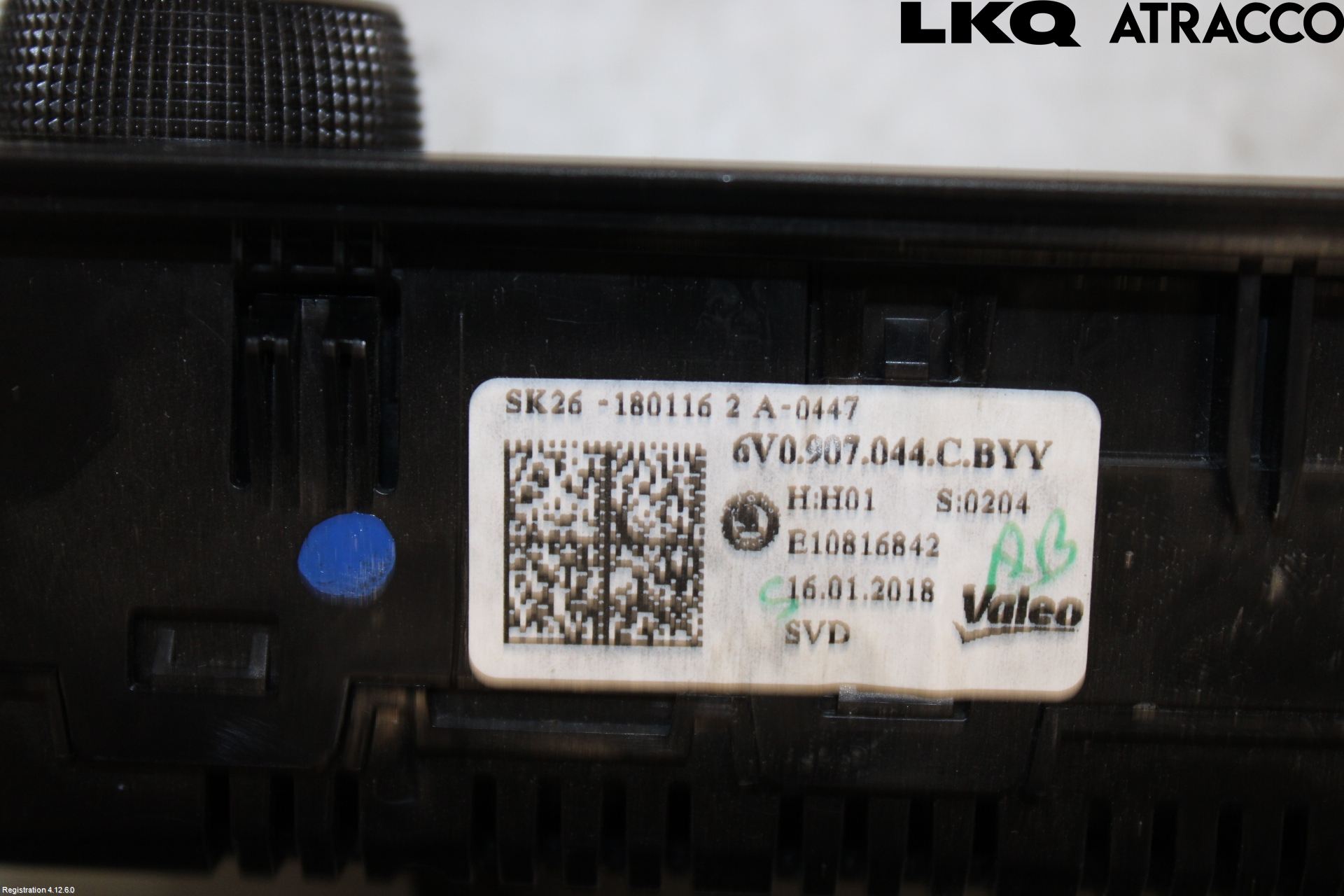 Skoda FABIA 15-21 Varmeapparat Panel(Regulering)