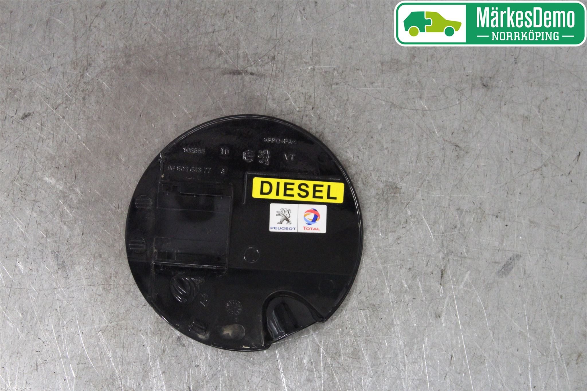 Peugeot 308 08-13 Drivstoff Tankluke