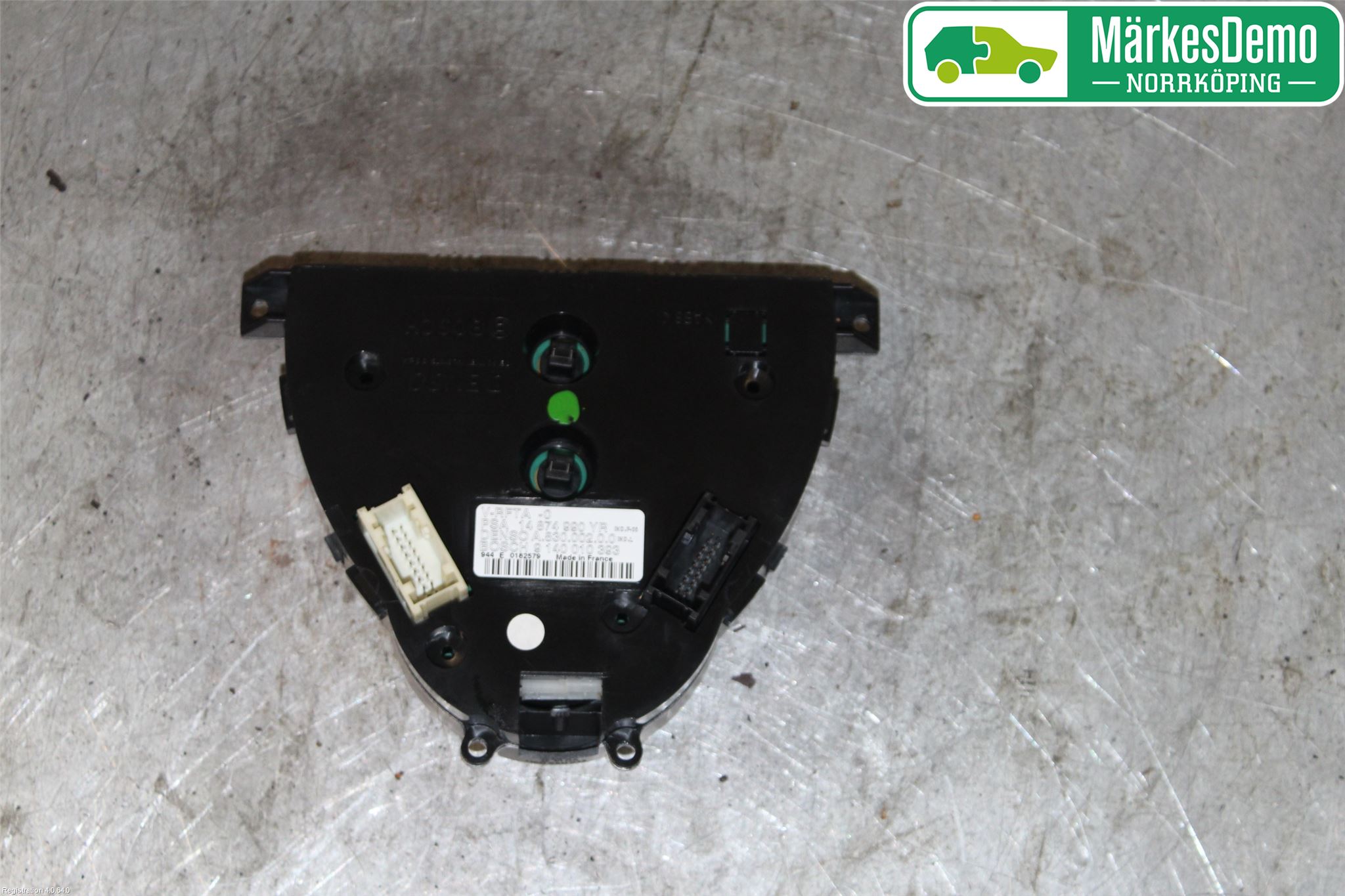 Citroen C8 Varmeapparat Panel(Regulering)