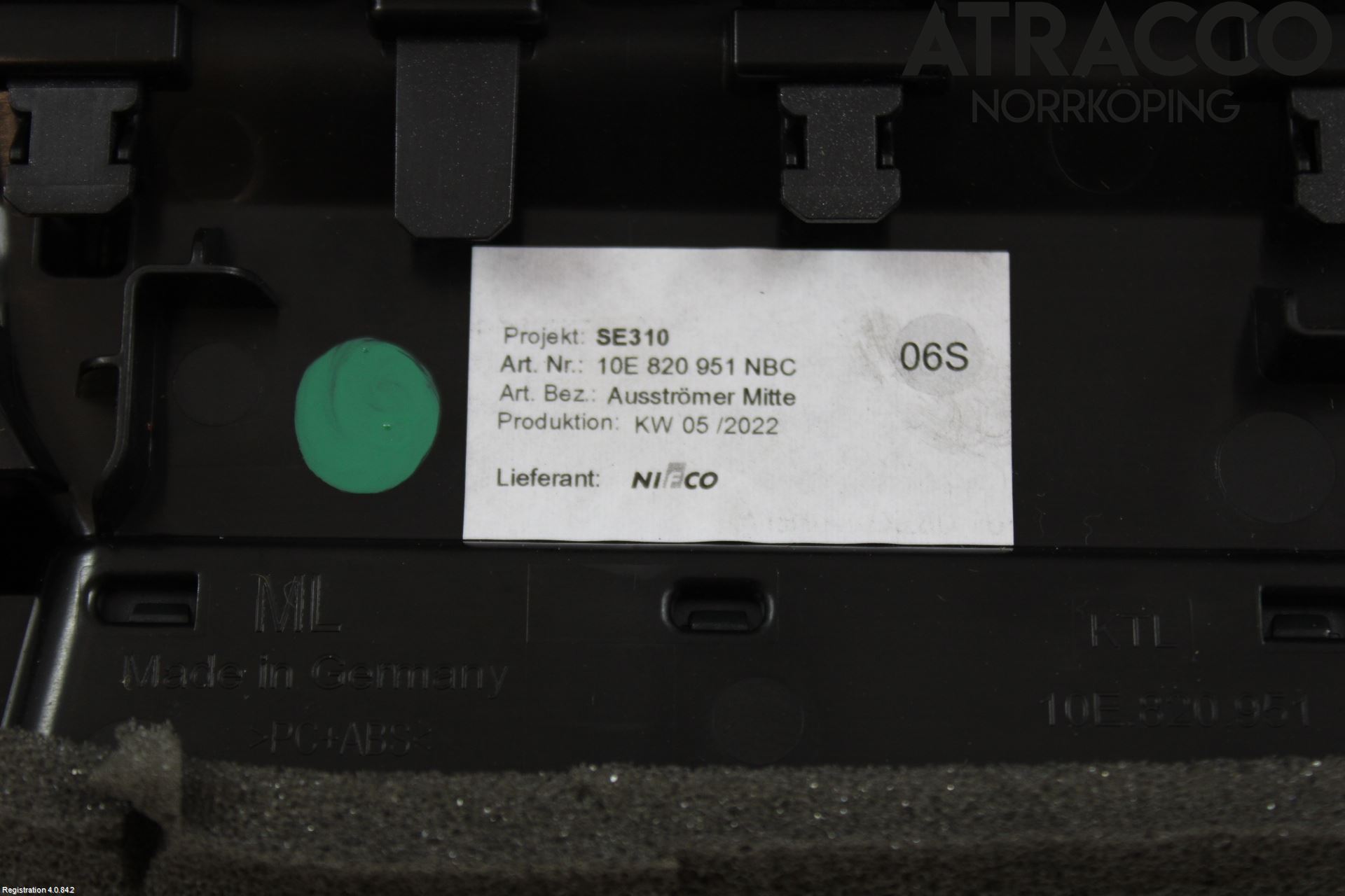 Cupra BORN 22- Dashbord Kanal - Dyse