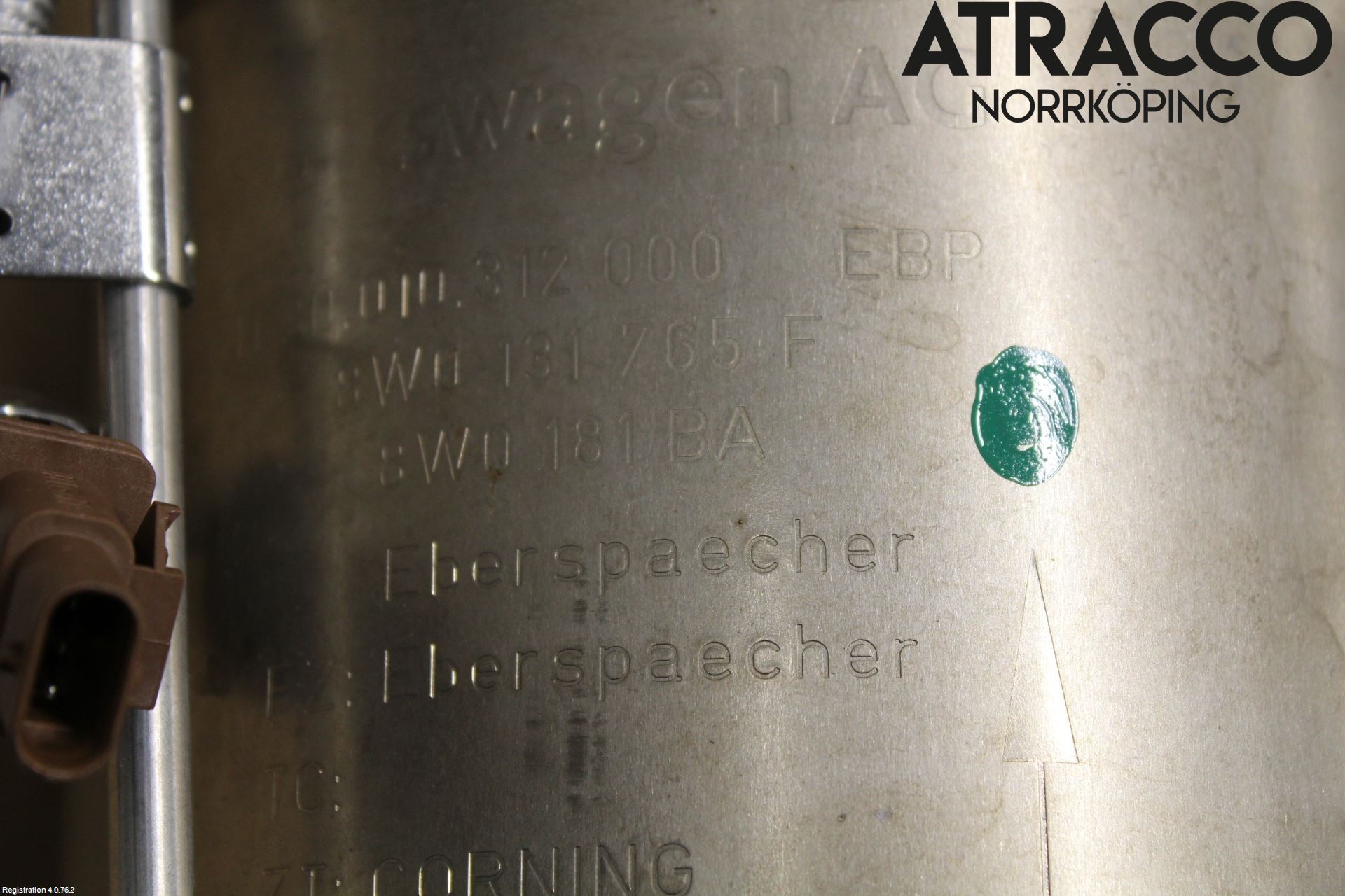Audi A5 17- Eksos Partikketfilter