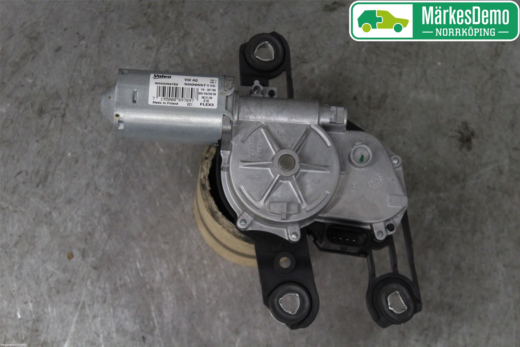 Volkswagen VW GOLF / E-GOLF VII 13-20 Viskermotor Bakluke