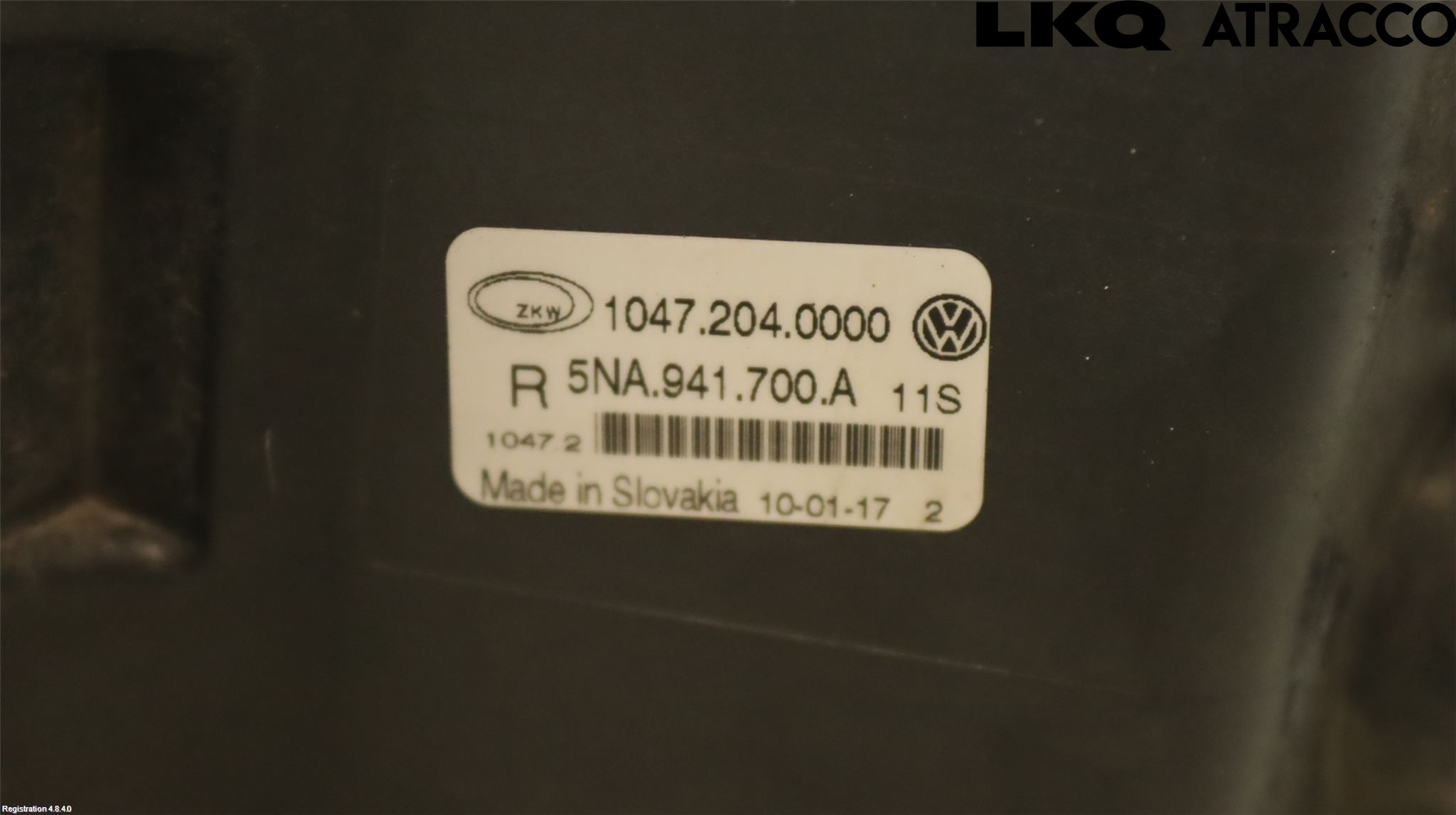 Volkswagen VW TIGUAN 16-24 Frontlykt-Kurve-Tåkelys