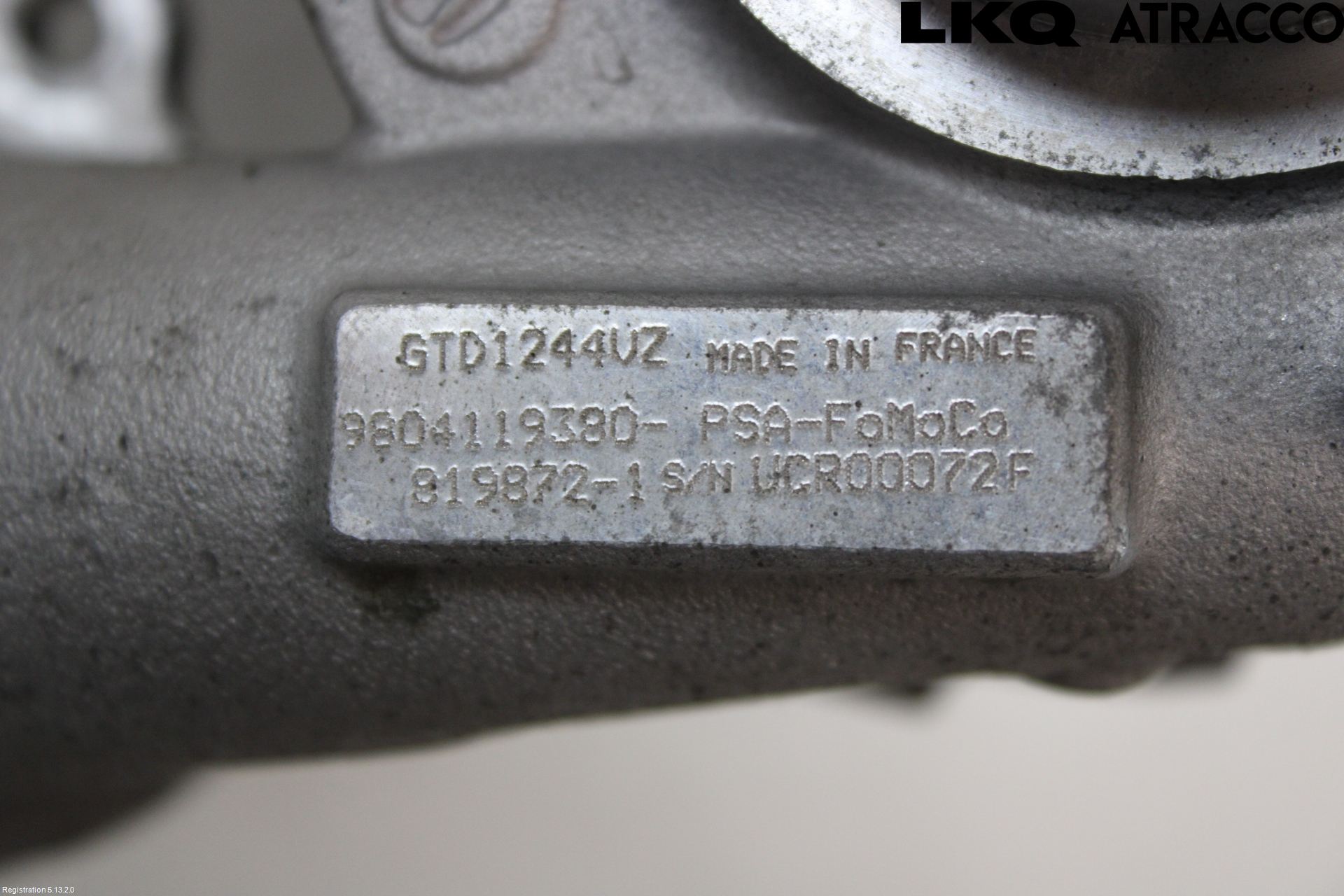 Peugeot 308 14-21 Turboaggregat