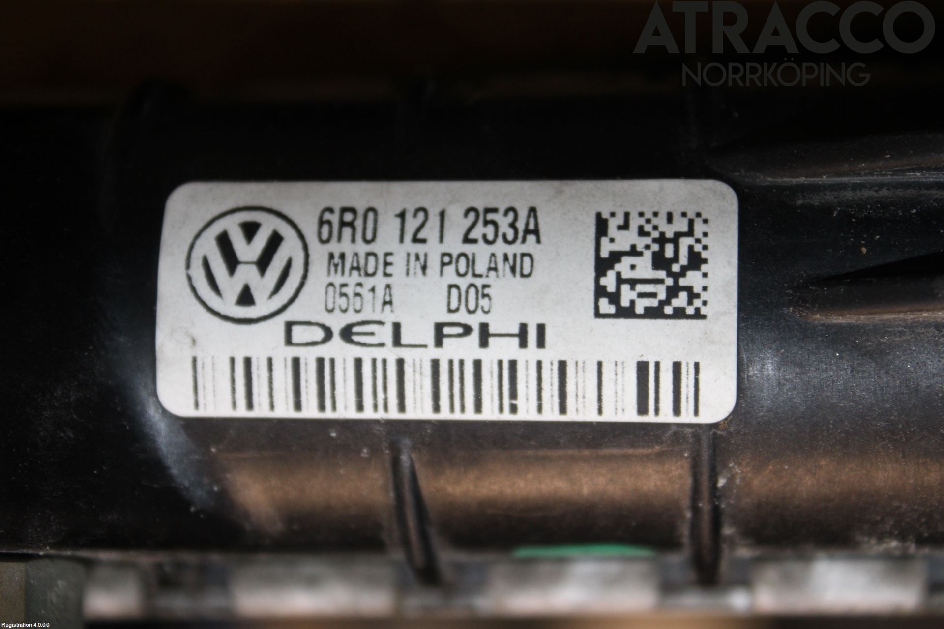 Skoda FABIA 07-14 Radiator Manuell