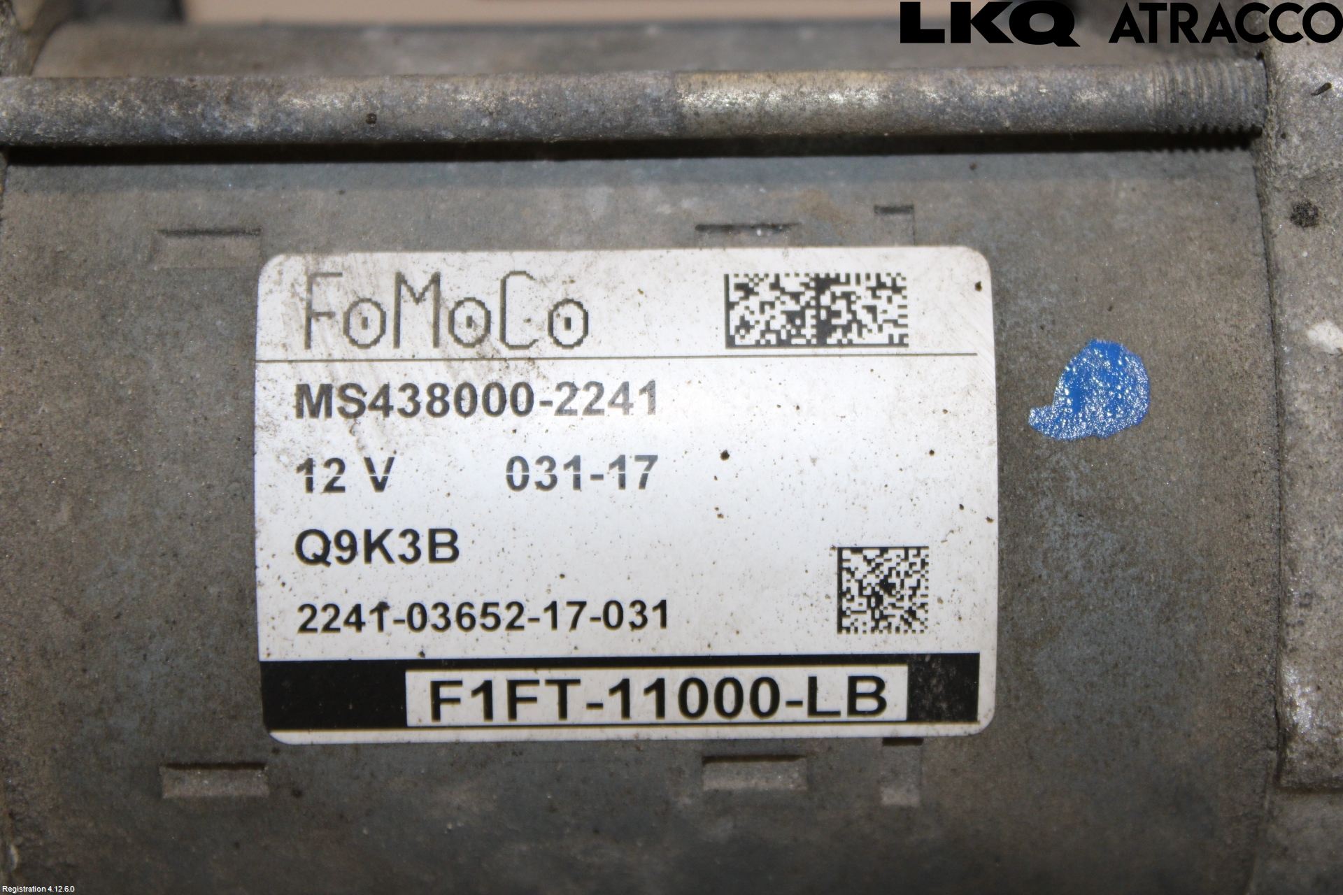 Ford C-MAX ll 15-19 Startmotor Diesel