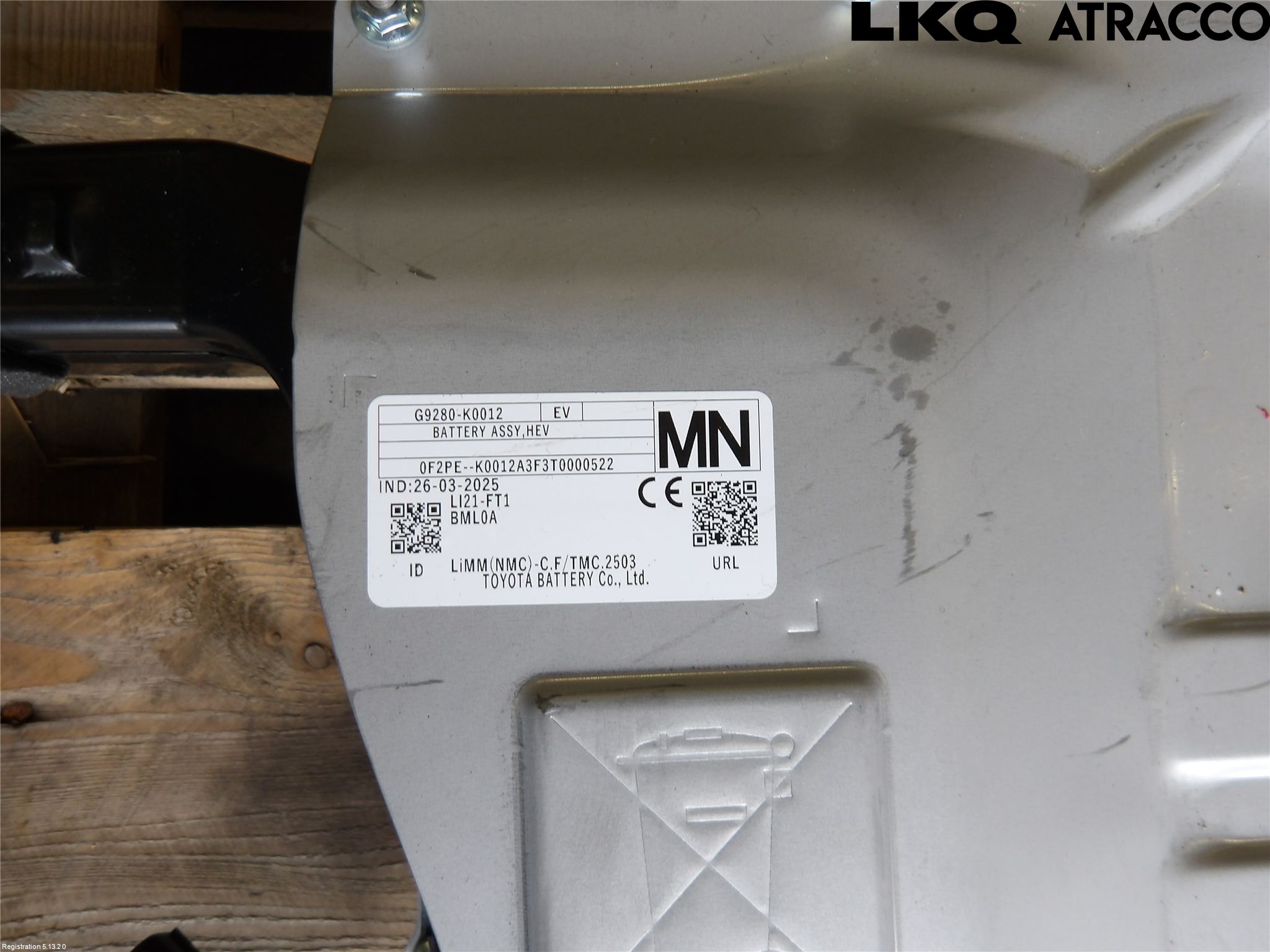 Toyota YARIS XP21 20- Hybrid Batteri