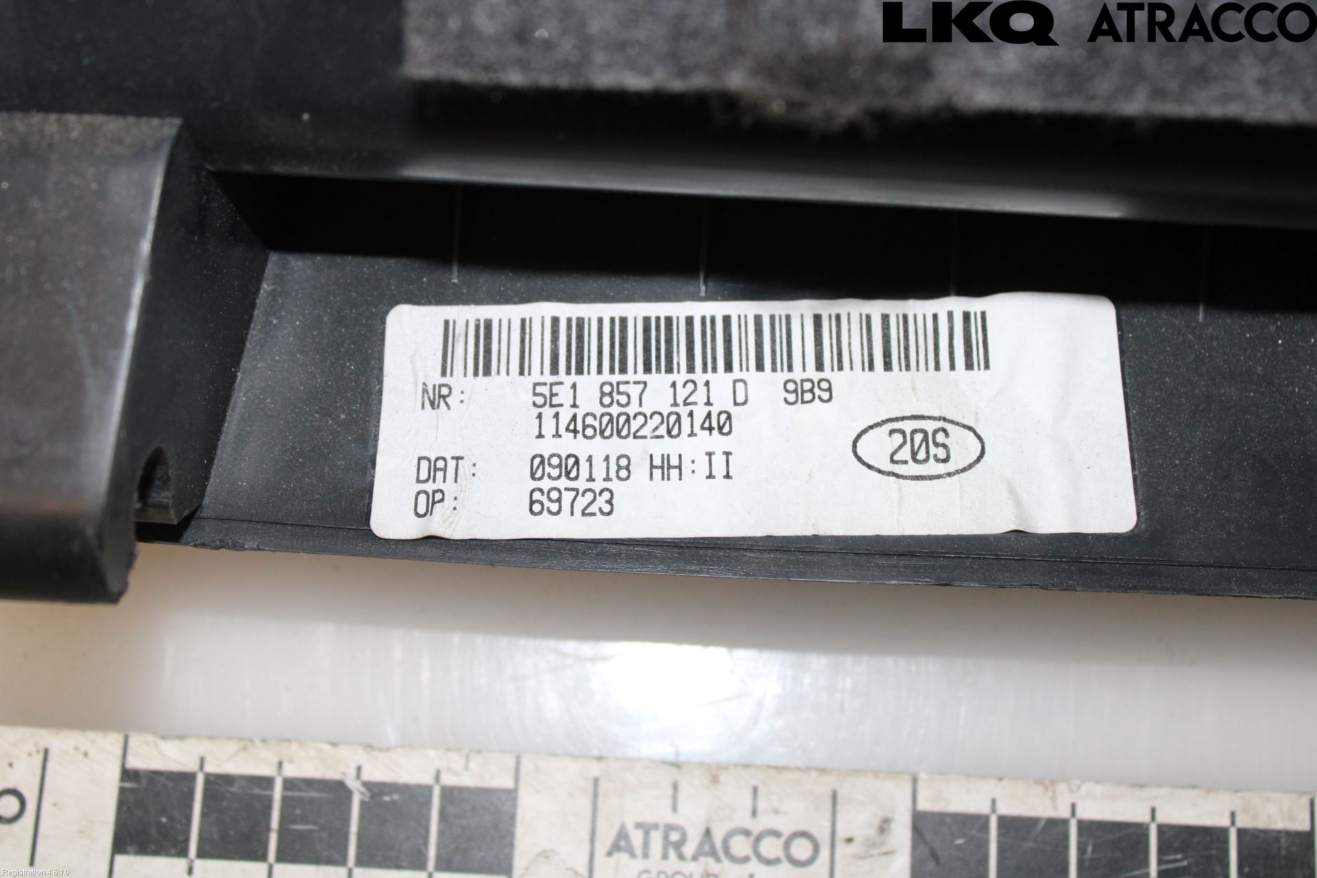Skoda OCTAVIA (5E) 13-20 Innr Hanskerom Lokk