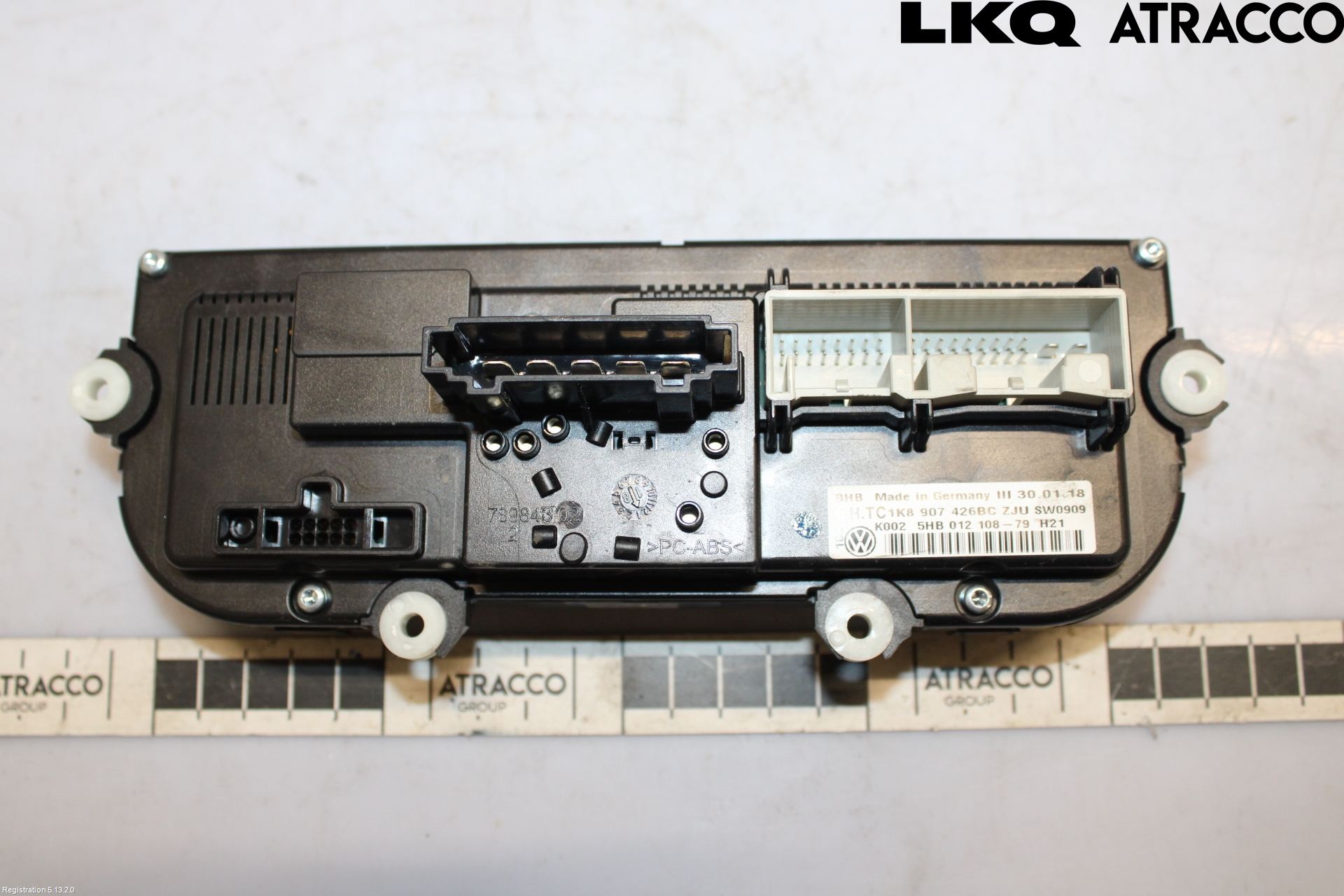 Volkswagen VW CADDY 16-20 Varmeapparat Panel(Regulering)