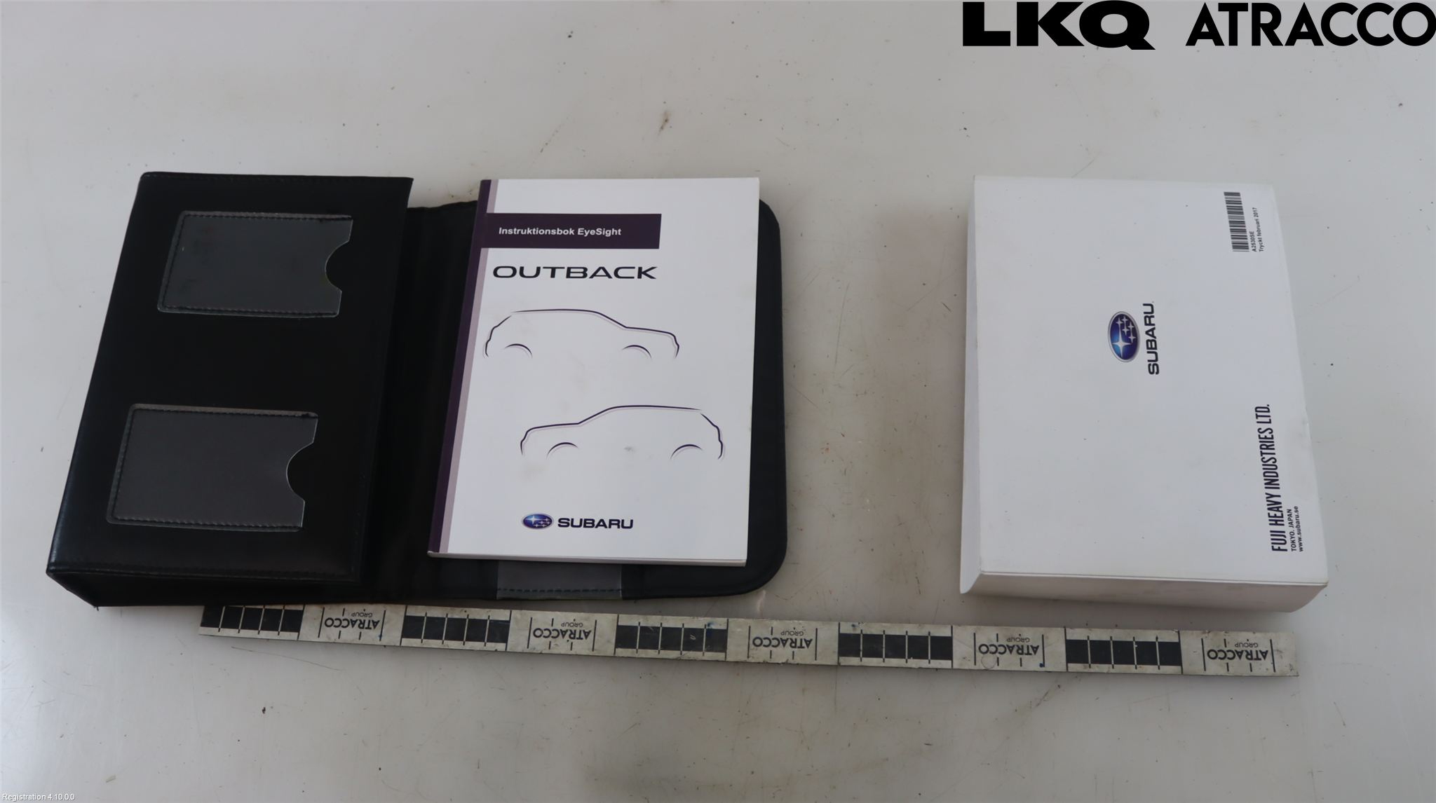 Subaru OUTBACK 15-20 Instruksjonsbok