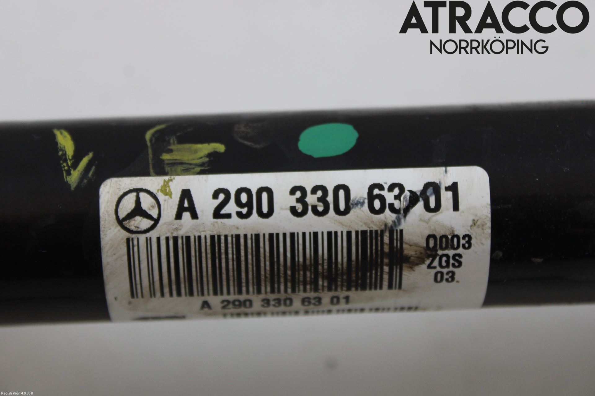 Mercedes-Benz MB AMG GT (C190/R190) 14-22 Drivaksel Foran Kompl Venstre