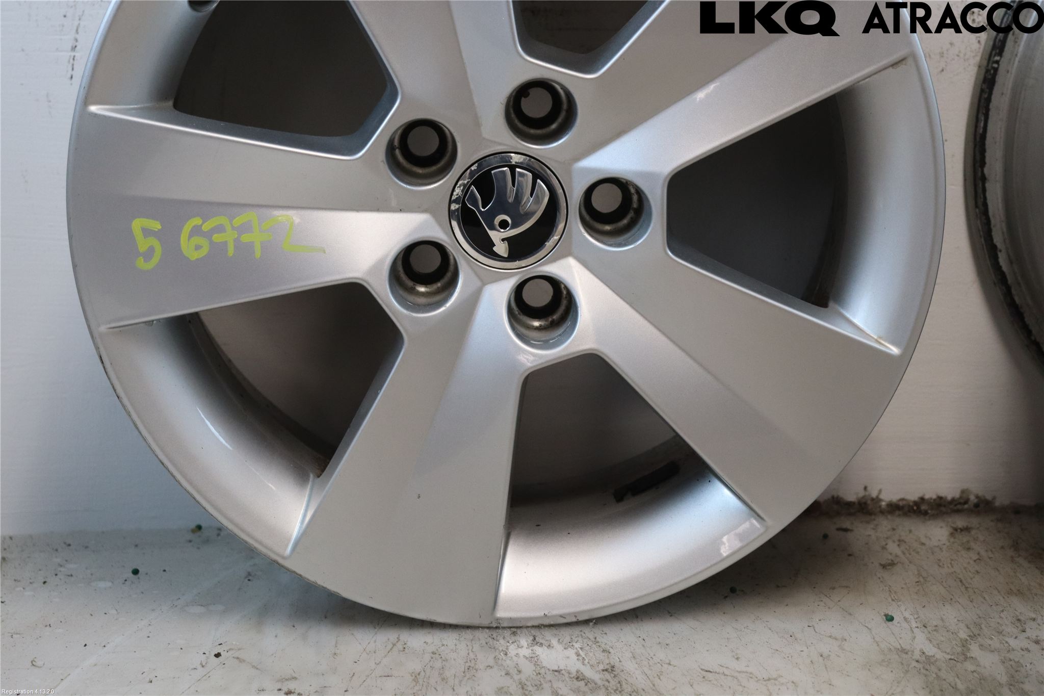 Skoda RAPID Felg Aluminium Sett 4Stk