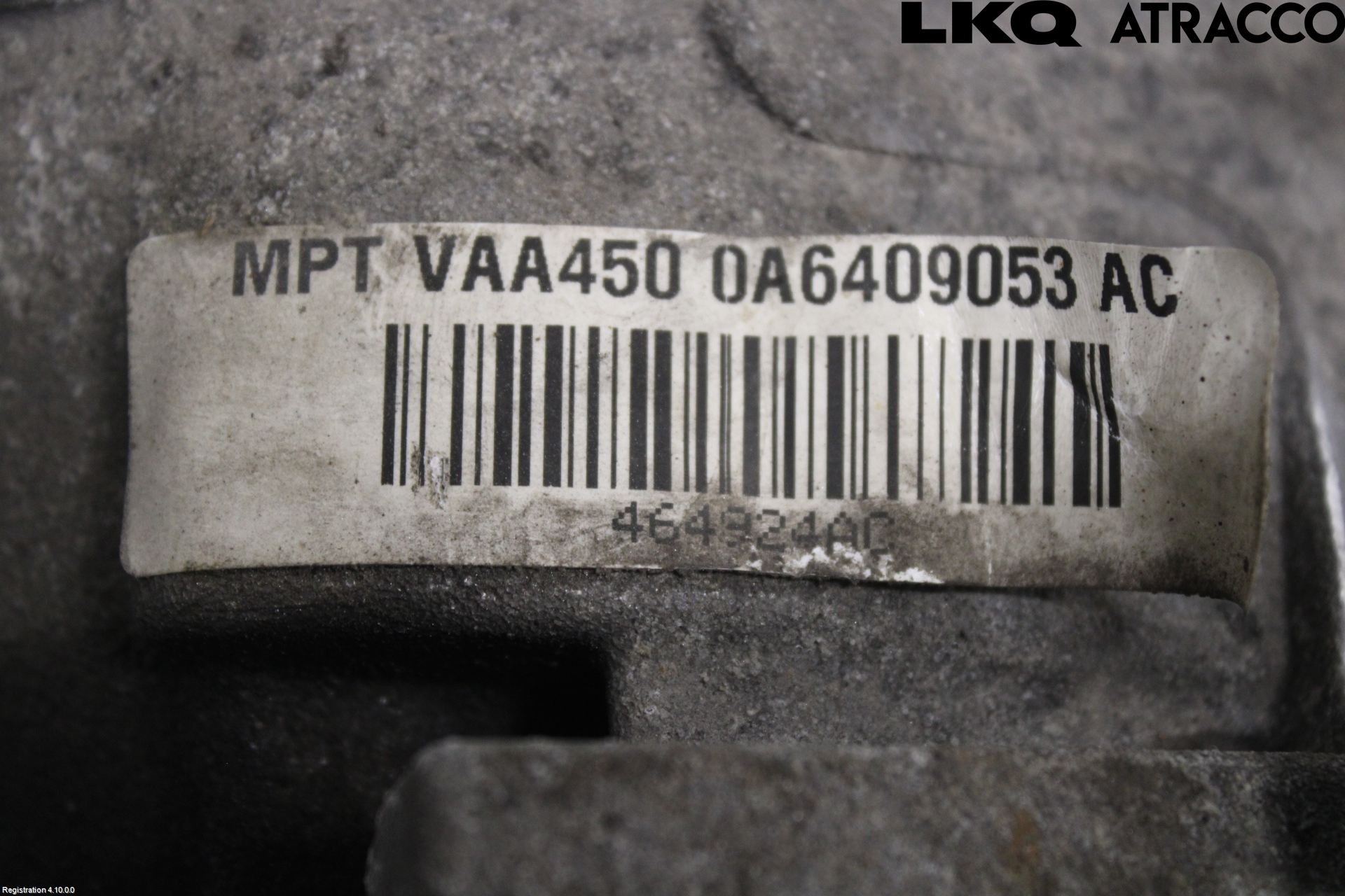 Volkswagen VW TIGUAN 07-16 Gearkasse Fordelingskasse