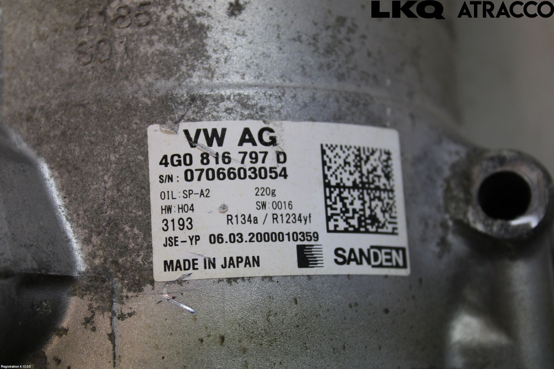 Audi E-TRON, S GE 19- Varme Ac Kompressor