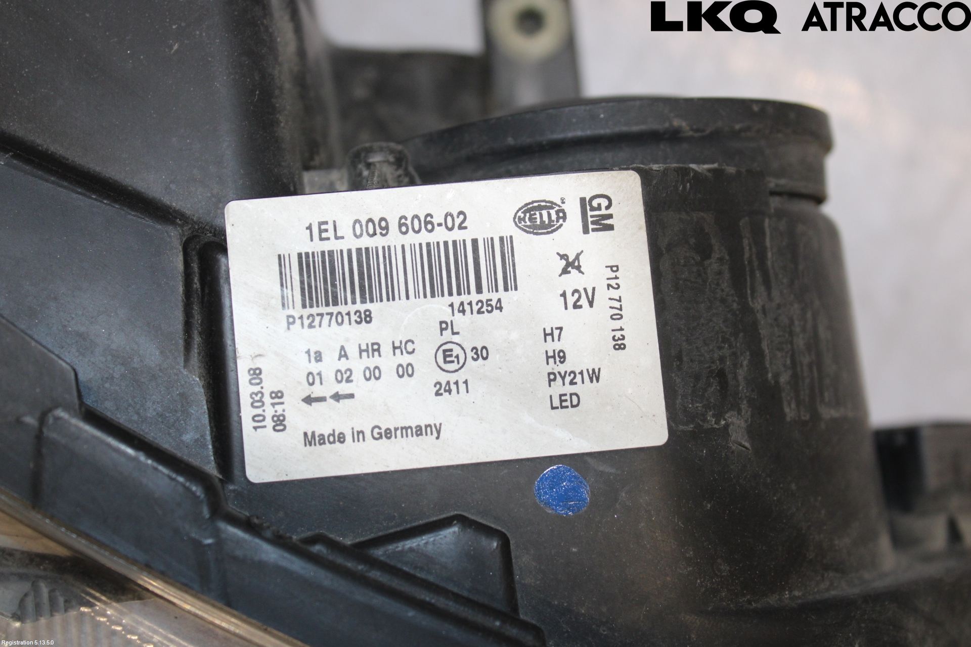 Saab 9-3 VER2/VER3 08-15 Frontlykt Høyre