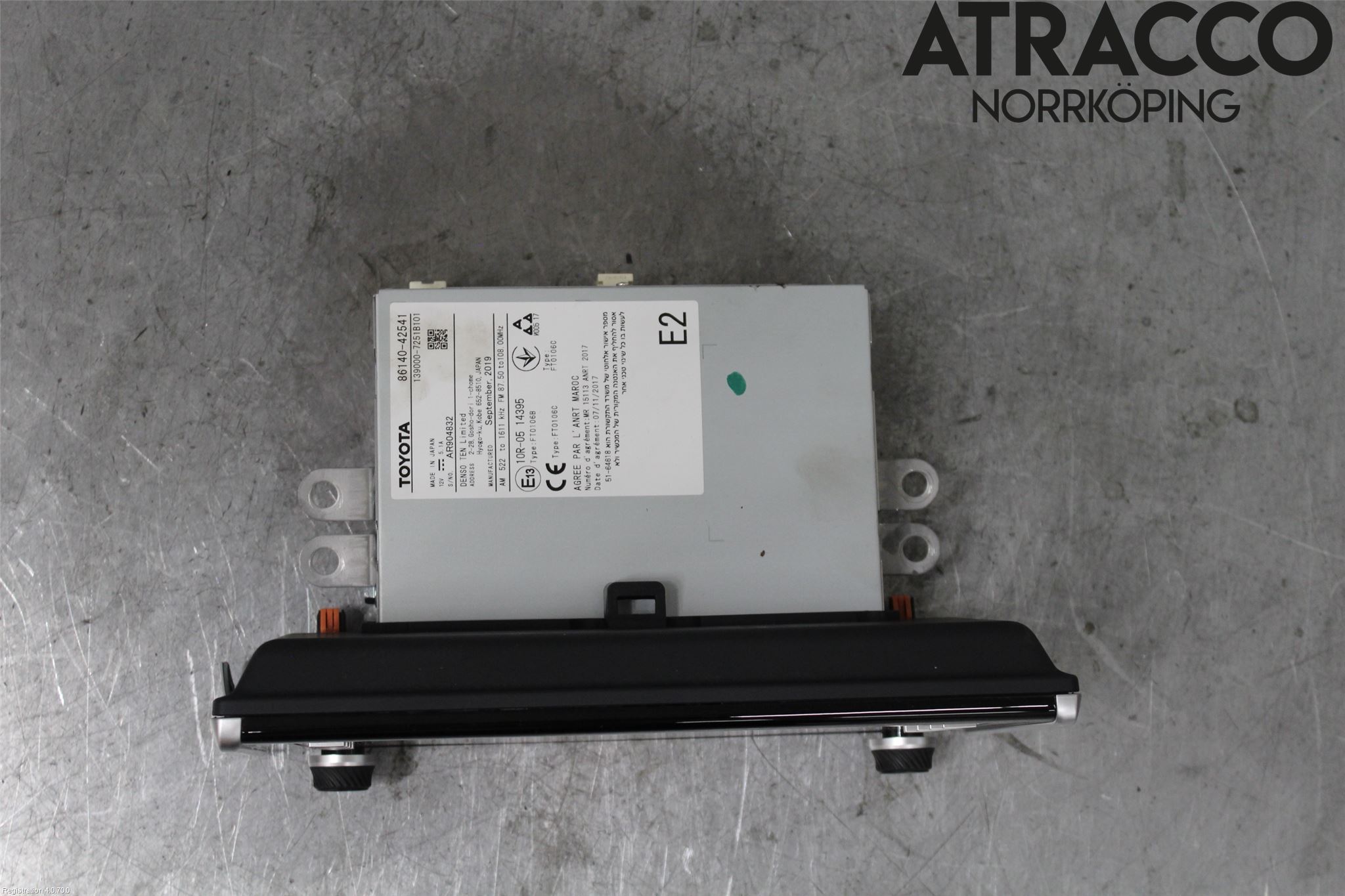 Toyota RAV4 19- Stereo Radio Med Cd