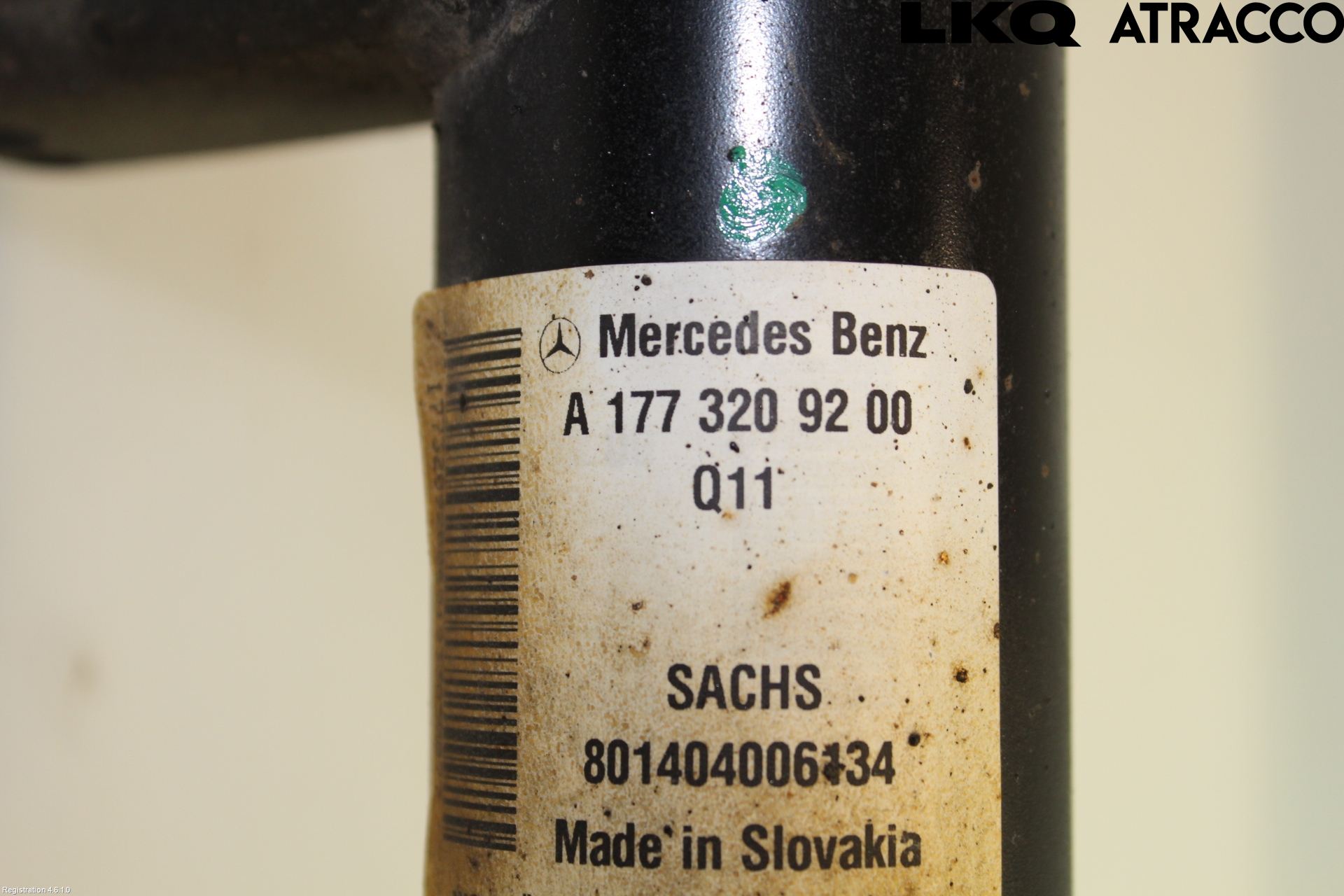 Mercedes-Benz MB B-KLASS (W247) 19- Fjærbein Foran Høyre