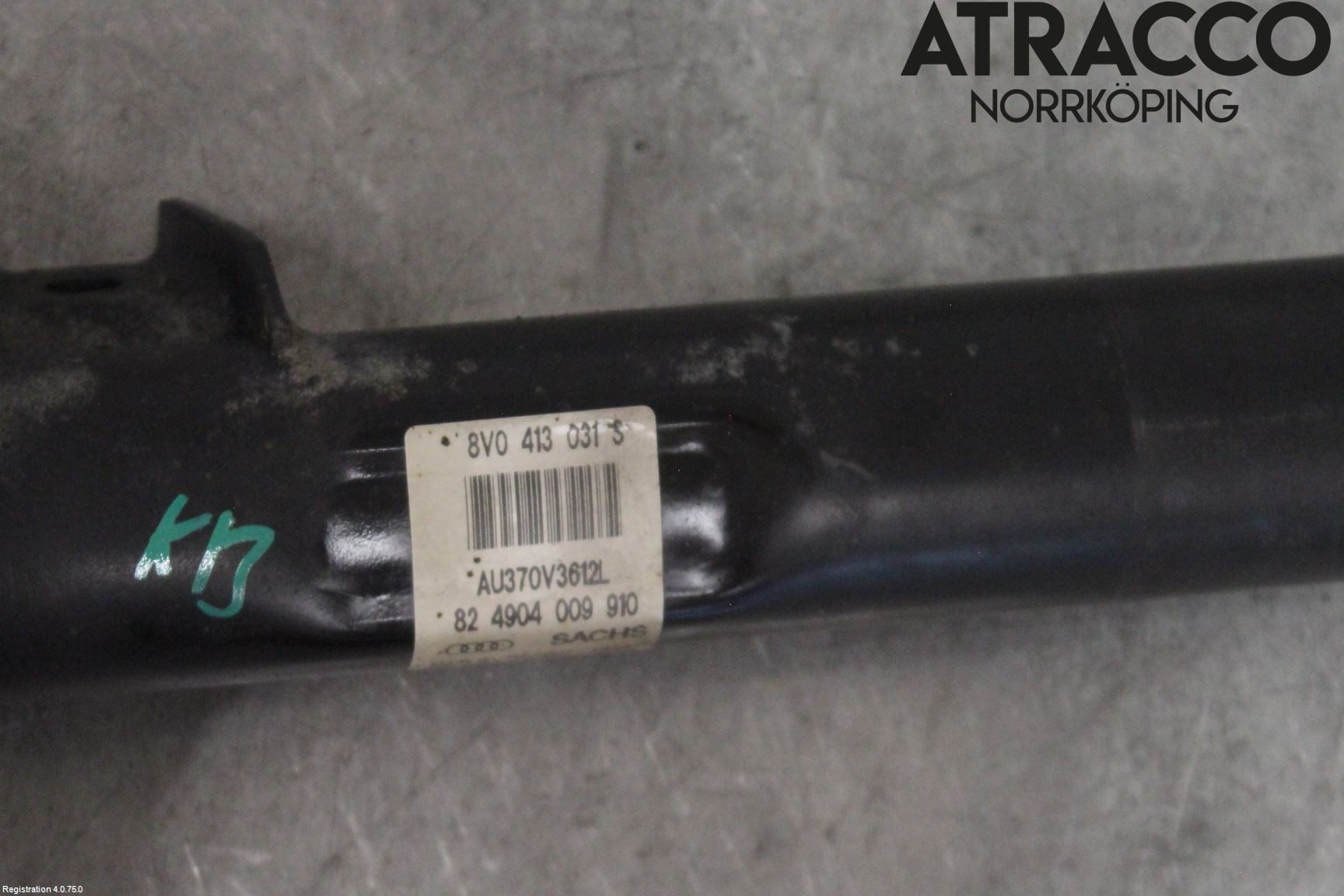 Audi A3/S3 8V 13-20 Fjærbein Foran Venstre