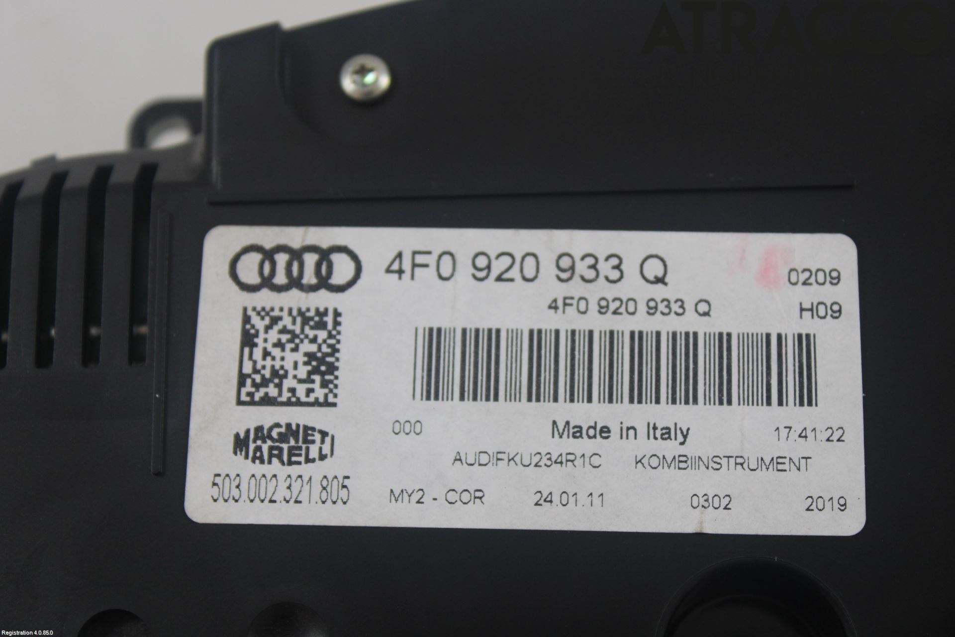 Audi A6/S6     05-11 Instr Kombinert