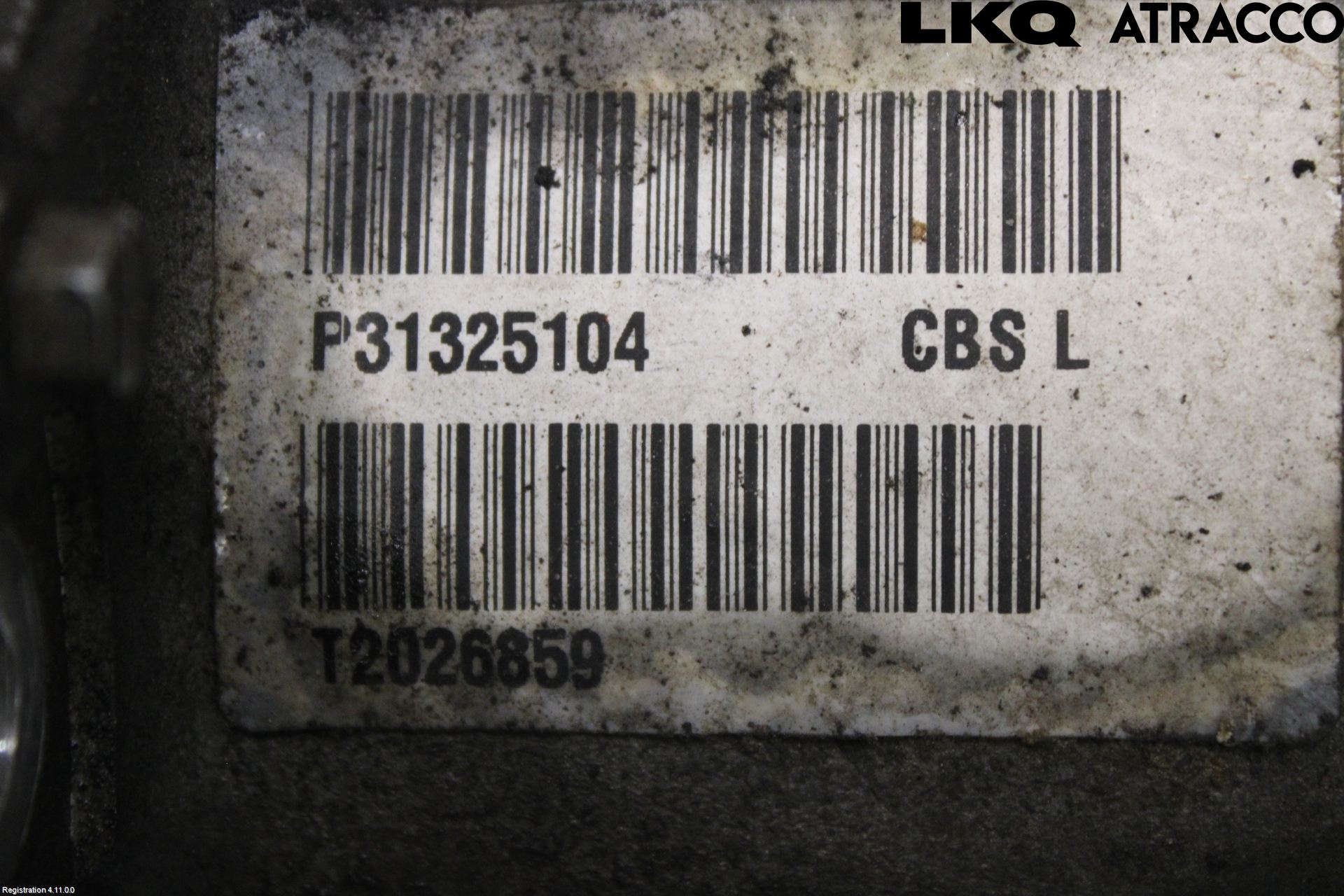 Volvo V60 14-18 Gearkasse Fordelingskasse
