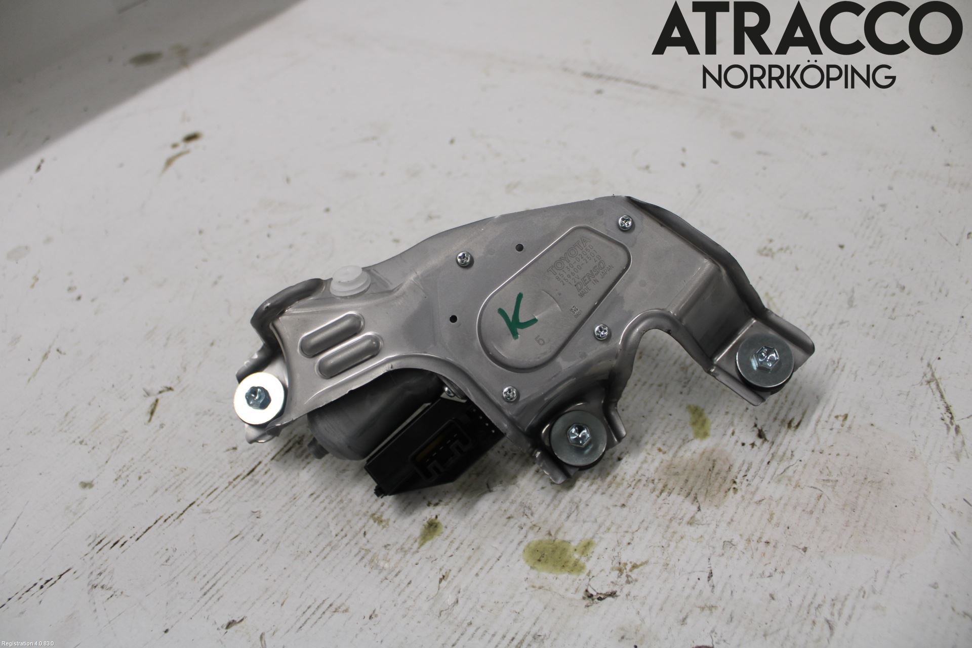 Toyota AURIS 13-19 Viskermotor Bakluke