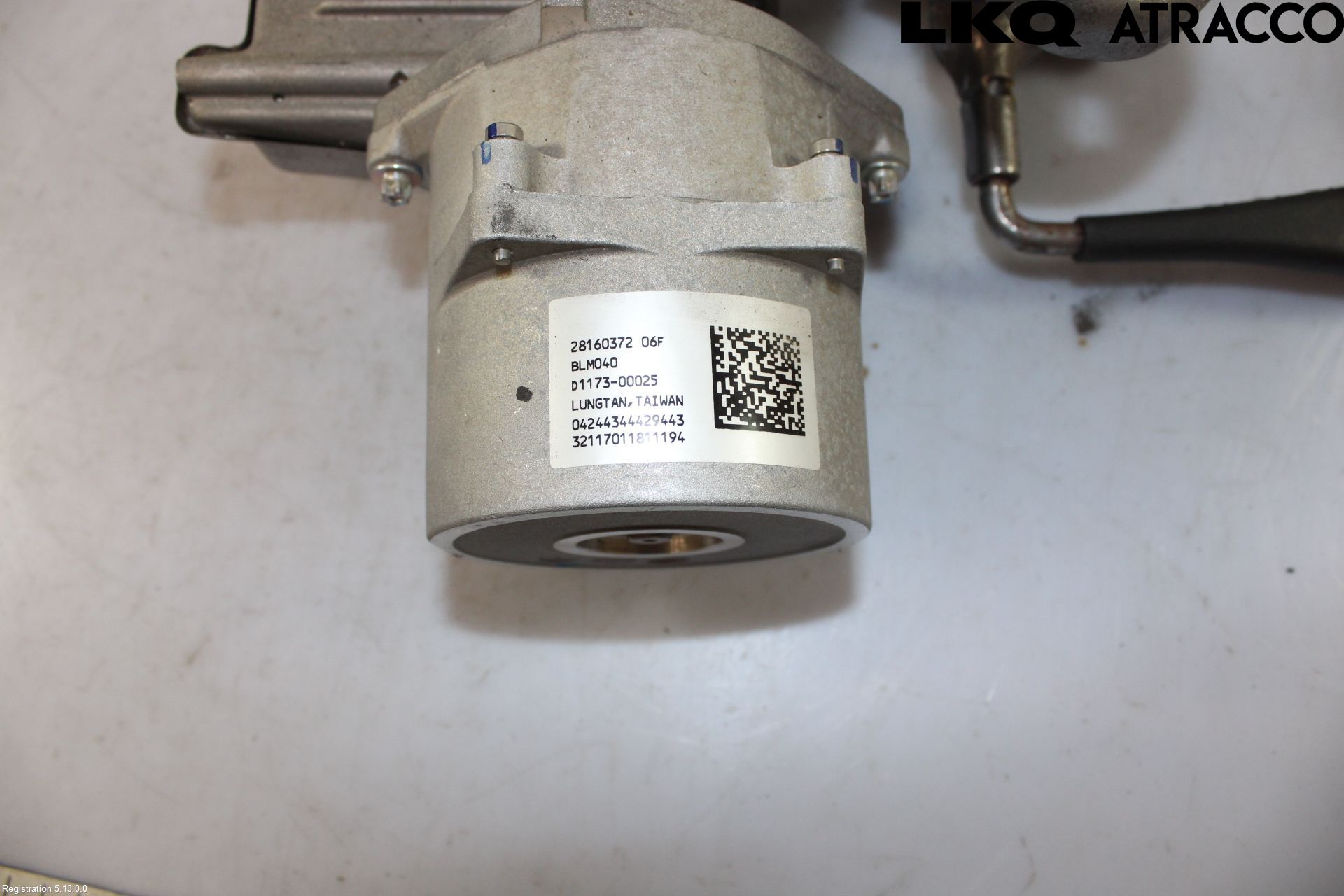 Fiat 500 07- Rattakselaggregat Innebygd Servo