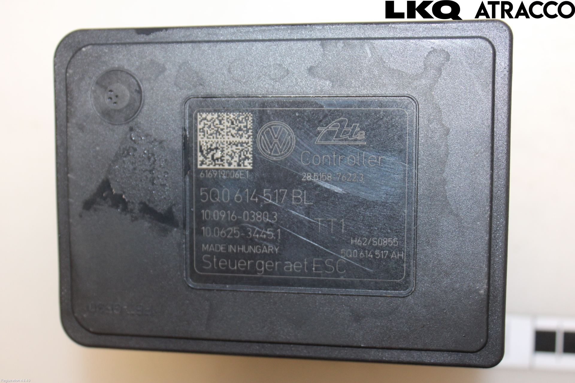Volkswagen VW PASSAT 15-19 Abs Hydraulikkaggregat