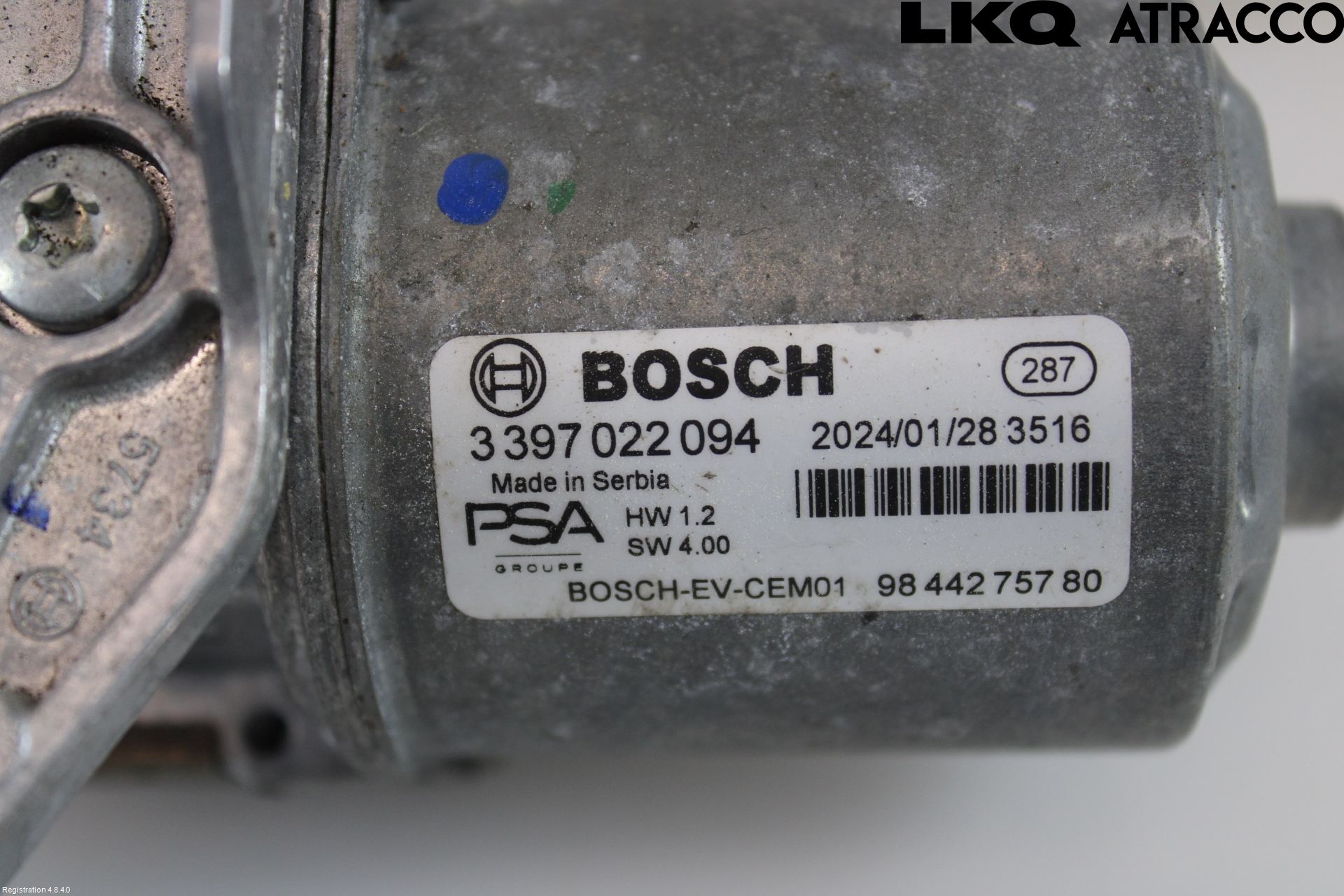 Opel ASTRA L 22- Viskeroverføring Frontrute