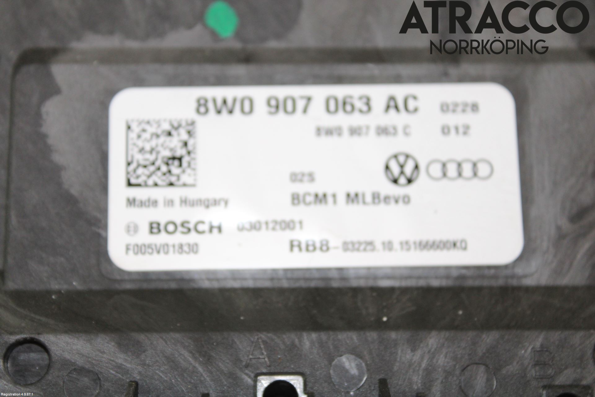 Audi A4/S4 B9 16-19 Styreenhet Klima