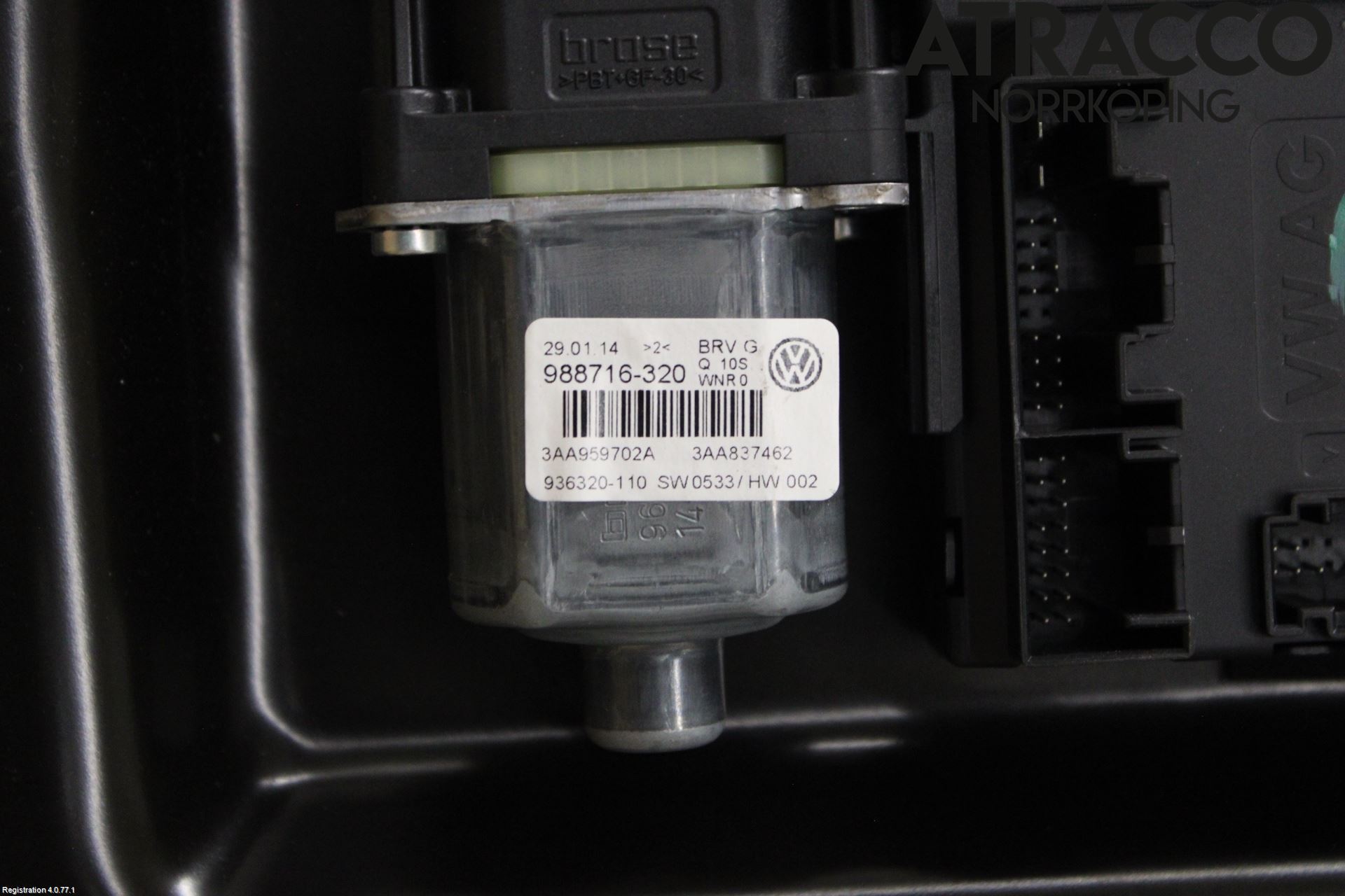 Volkswagen VW PASSAT 11-14 Vindusheis El Komp