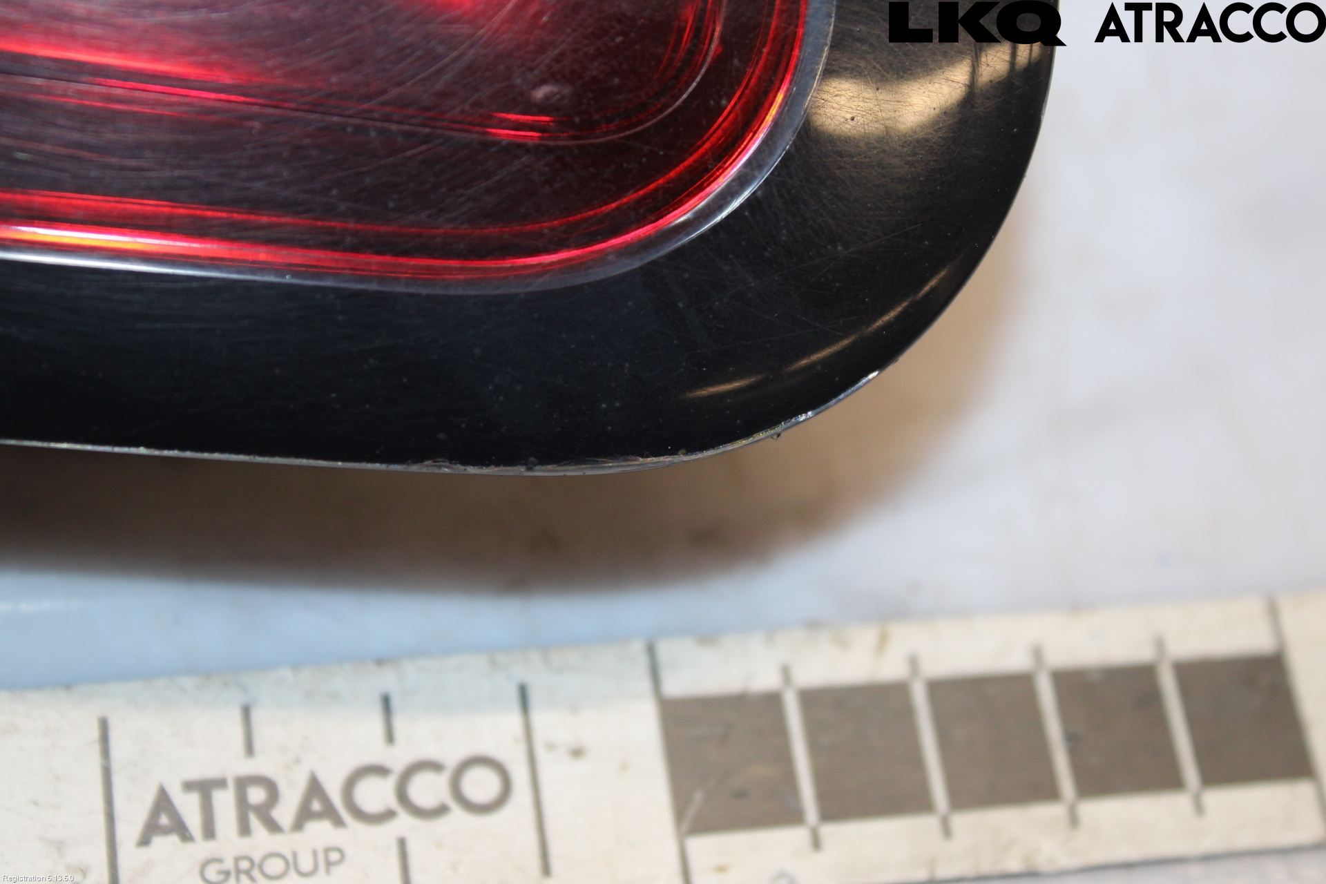 Citroen C3 10-17 Baklykt Venstre  På Luke(Indre