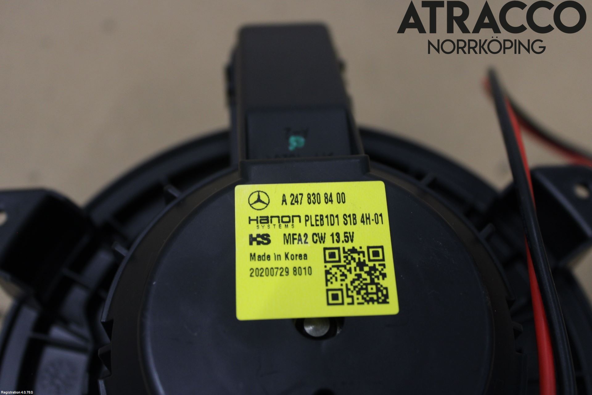 Mercedes-Benz MB A-KLASS (W177) 18- Varmeapparat Viftemotor