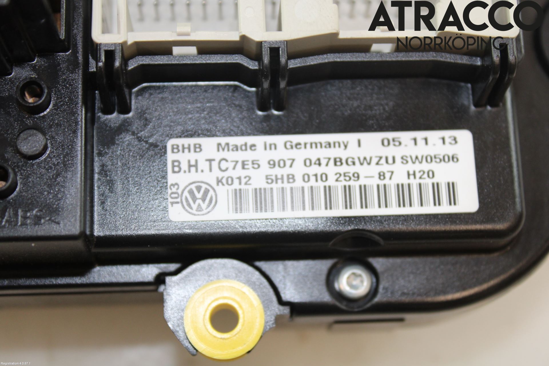 Volkswagen VW TRANSP/CARAVELLE (T5) 04-15 Varmeapparat Panel(Regulering)
