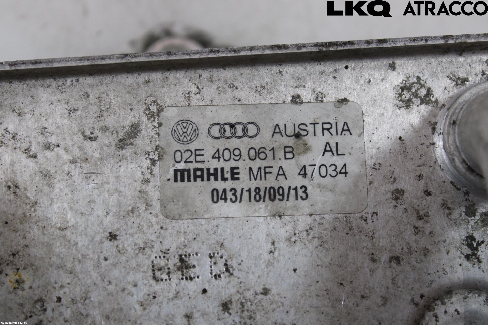 Volkswagen VW PASSAT 11-14 Radiator Oljekjøler Automatgea