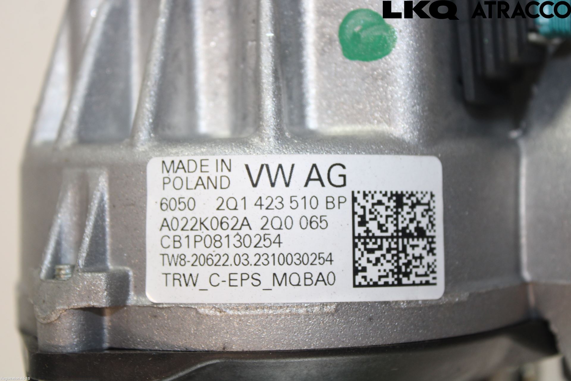 Seat ARONA Rattakselaggregat Innebygd Servo