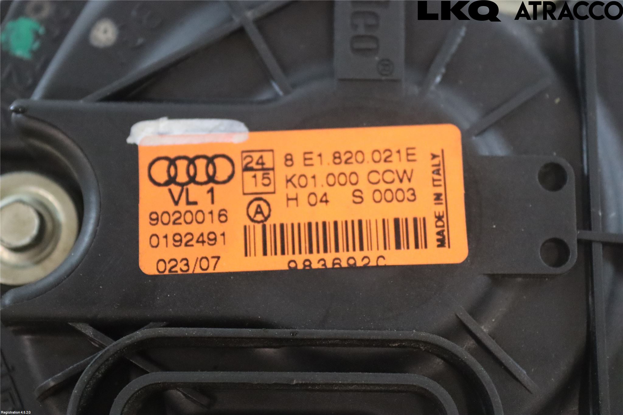 Audi A4/S4 05-07 Varmeapparat Viftemotor