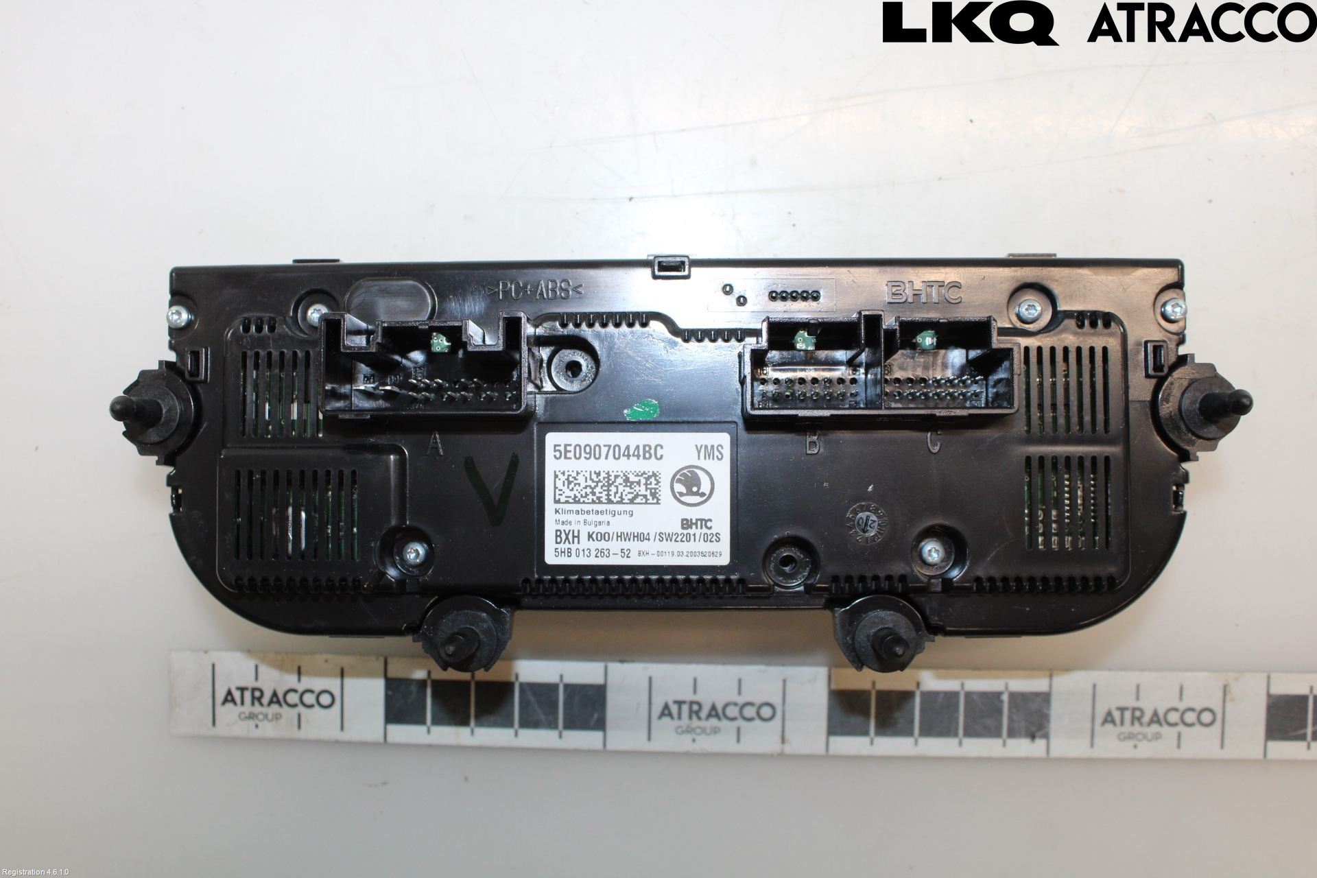 Skoda OCTAVIA (NX) 20- Varmeapparat Panel(Regulering)