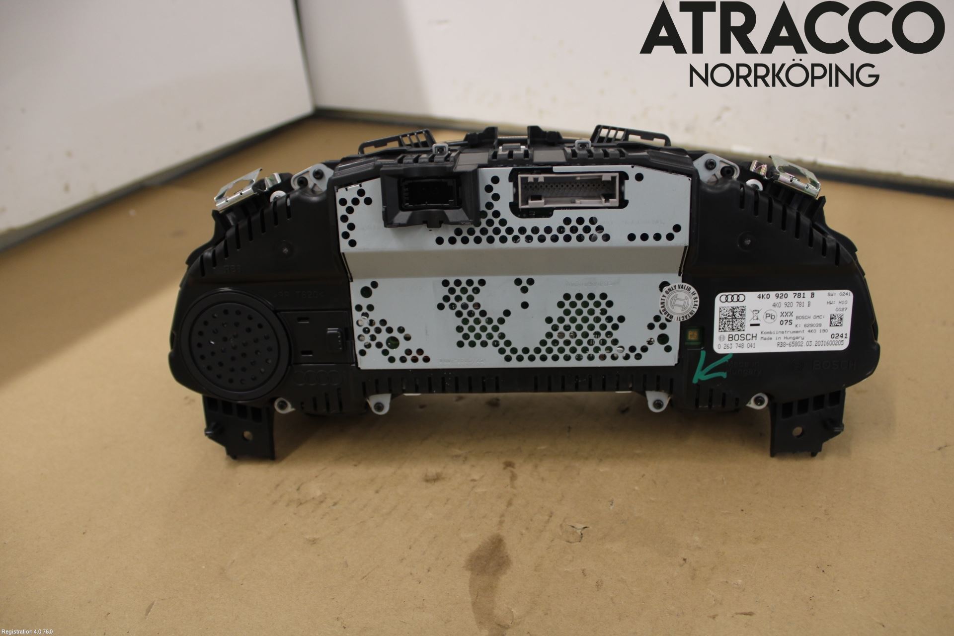 Audi A6 F2/C8 19- Instr Kombinert