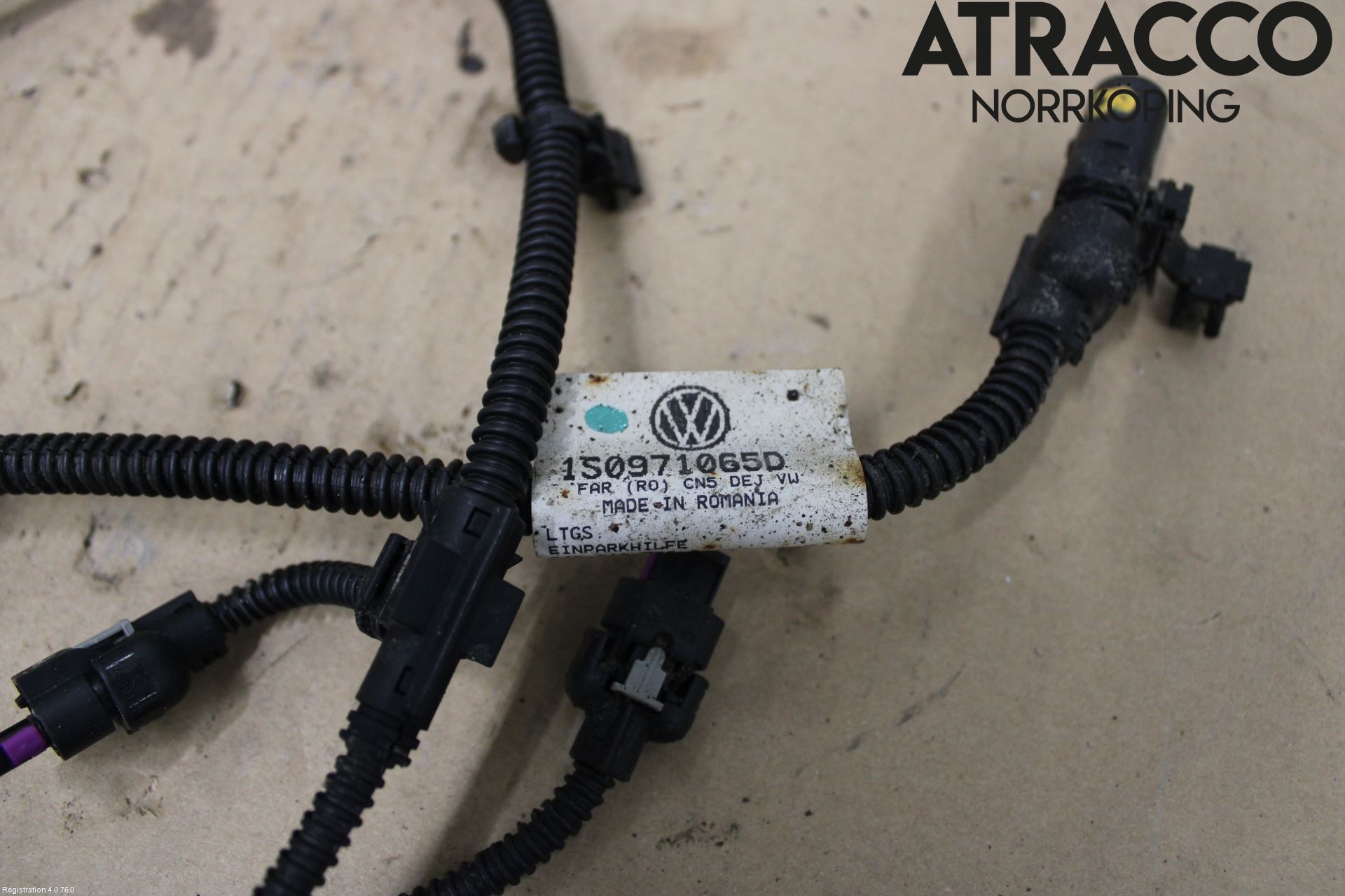 Volkswagen VW UP! / E-UP! Sensor Ryggesensor