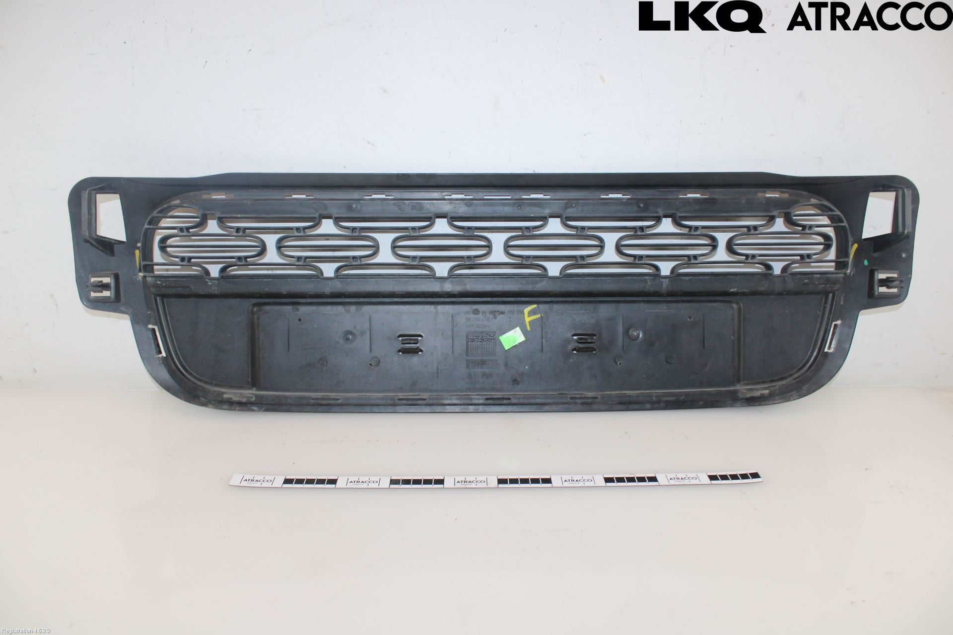 Citroen COTROEN C3 17-24 Støtfanger Grill-Utfylling