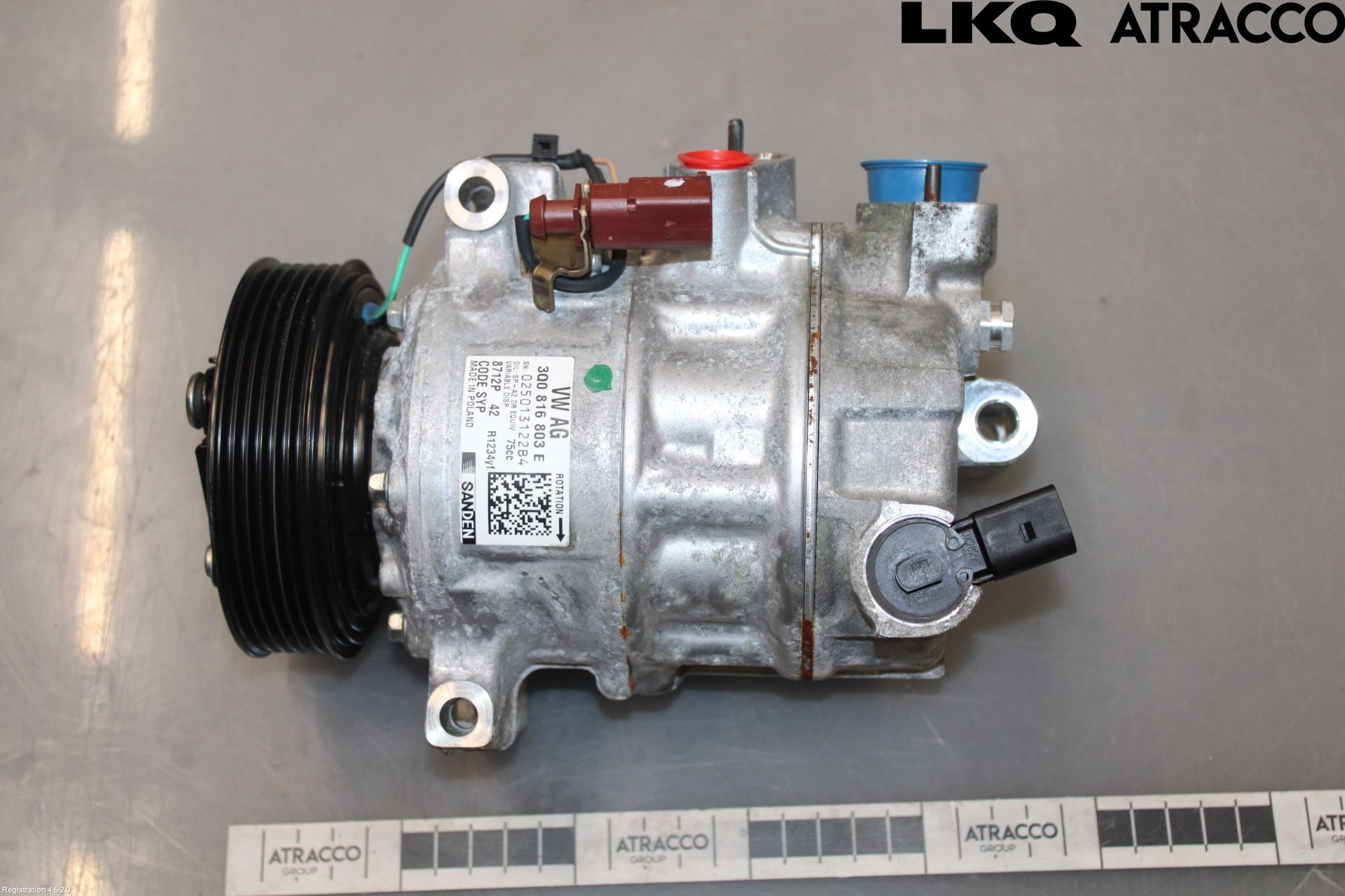 Volkswagen VW TAIGO 22- Varme Ac Kompressor